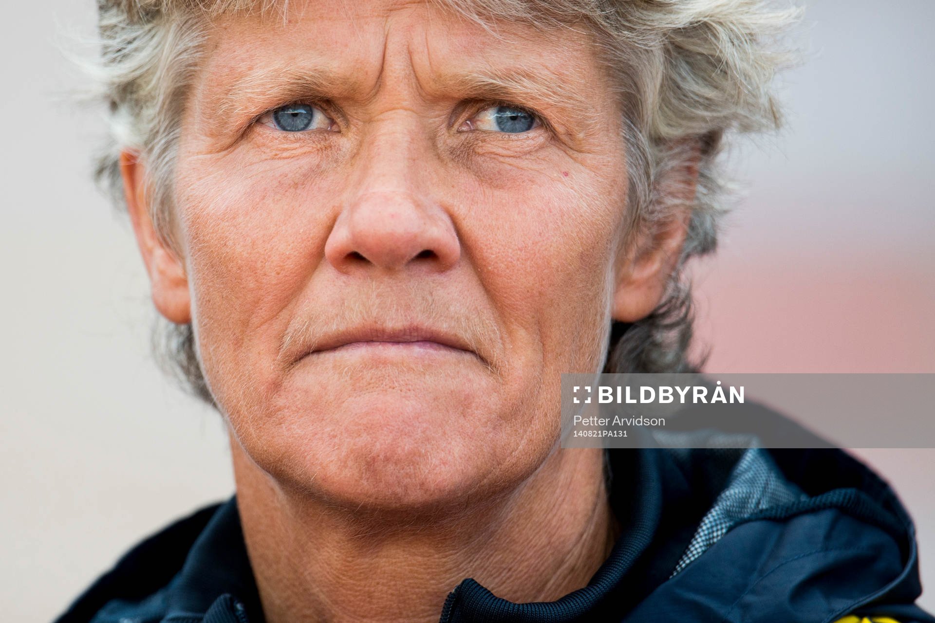 Sveriges förbundskapten Pia Sundhage deppar