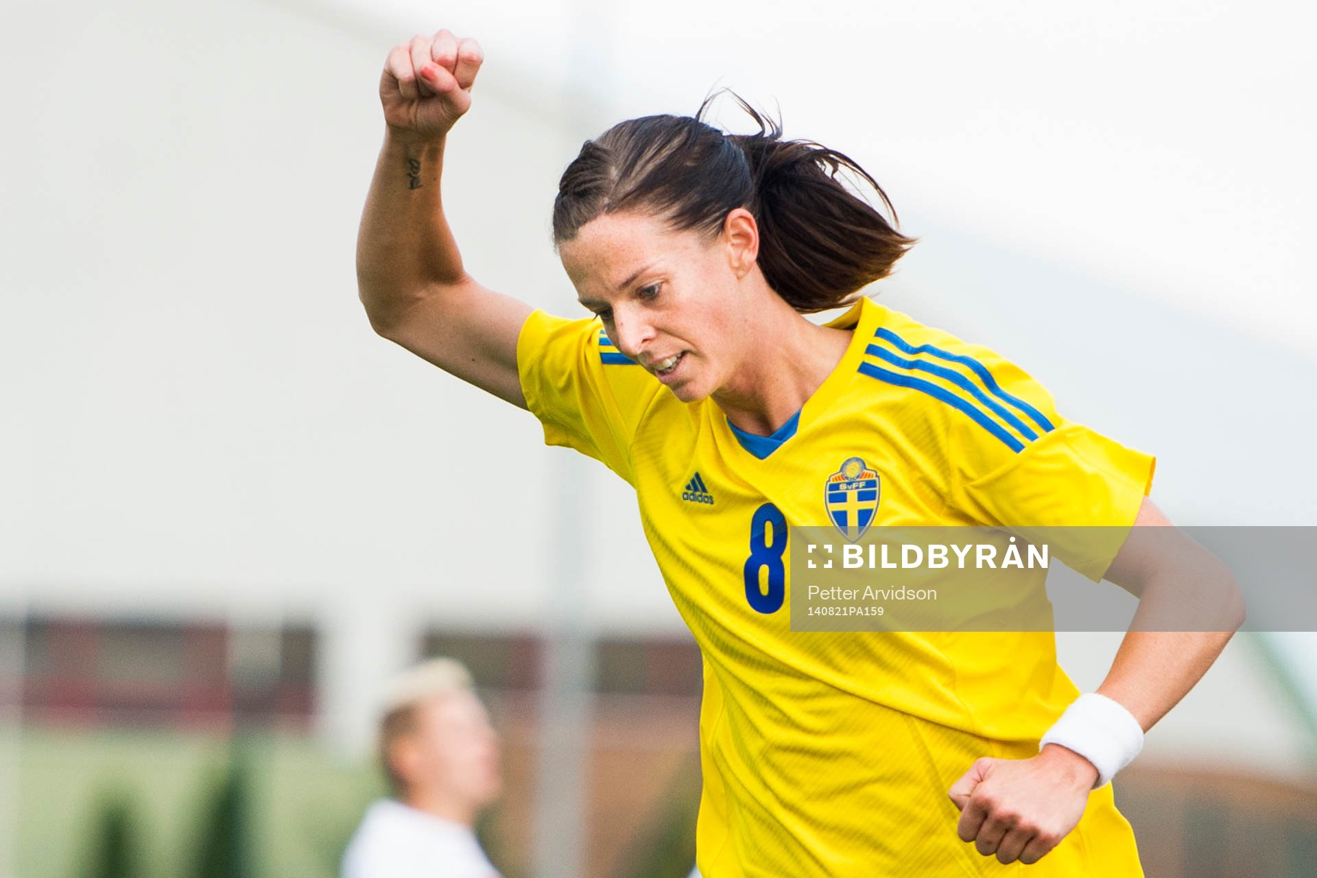 Sveriges Lotta Schelin jublar