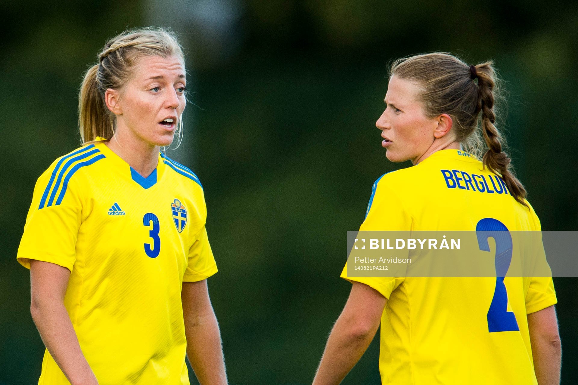 Sveriges Linda Sembrant och Emma Berglund
