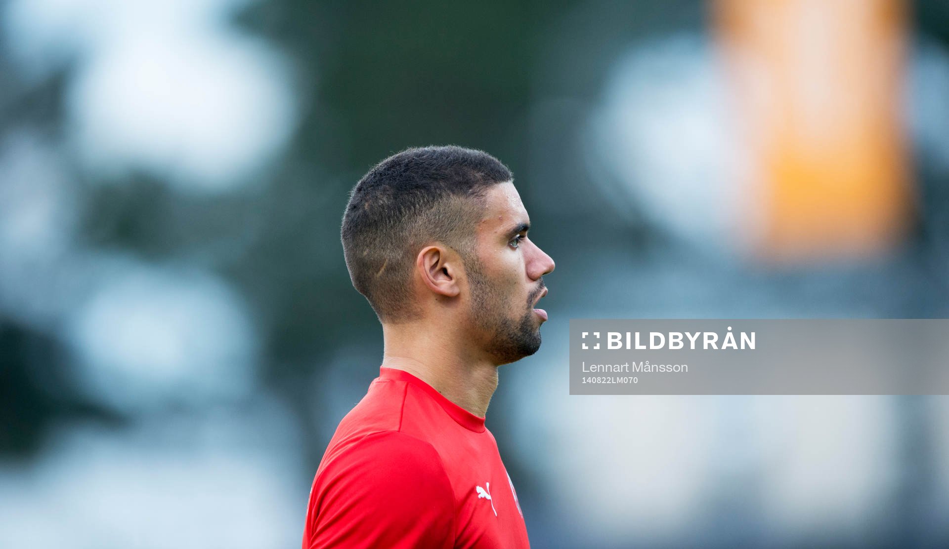 Helsingborgs Viktor Palsson i matchen i allsvenskan mellan
