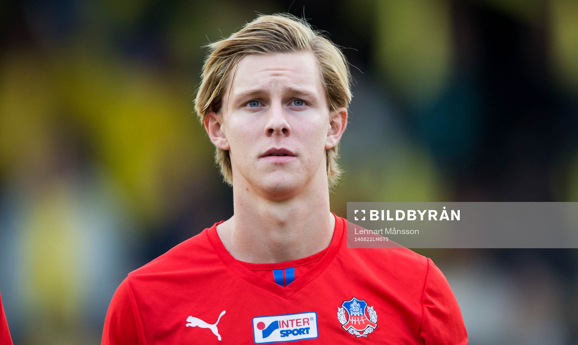 Helsingborgs Emil Krafth  i matchen i allsvenskan mellan