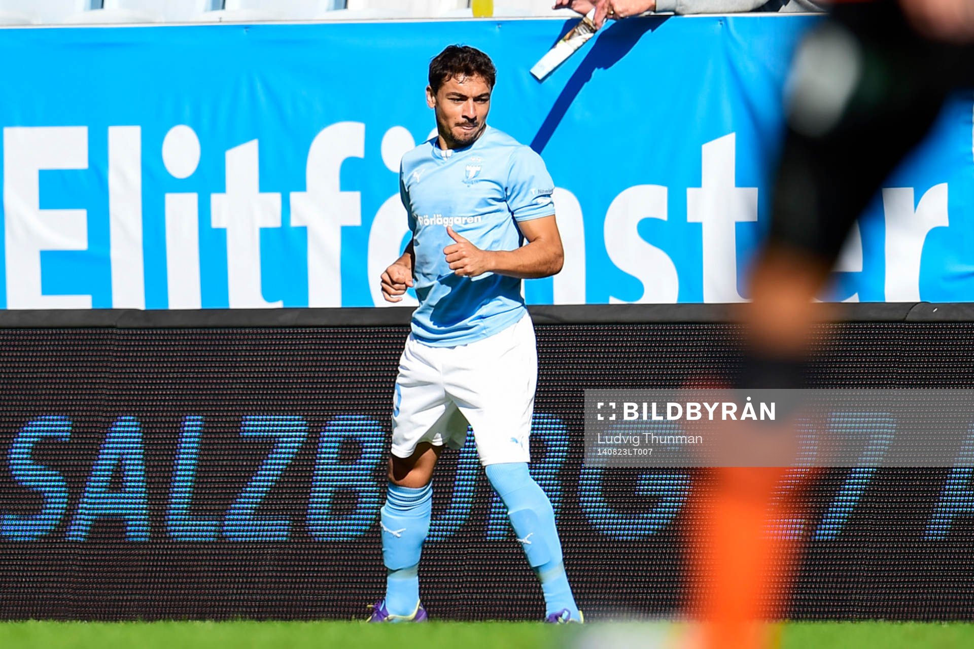 Malmö FFs Ricardo Ferreira Da Silva fick kliva av