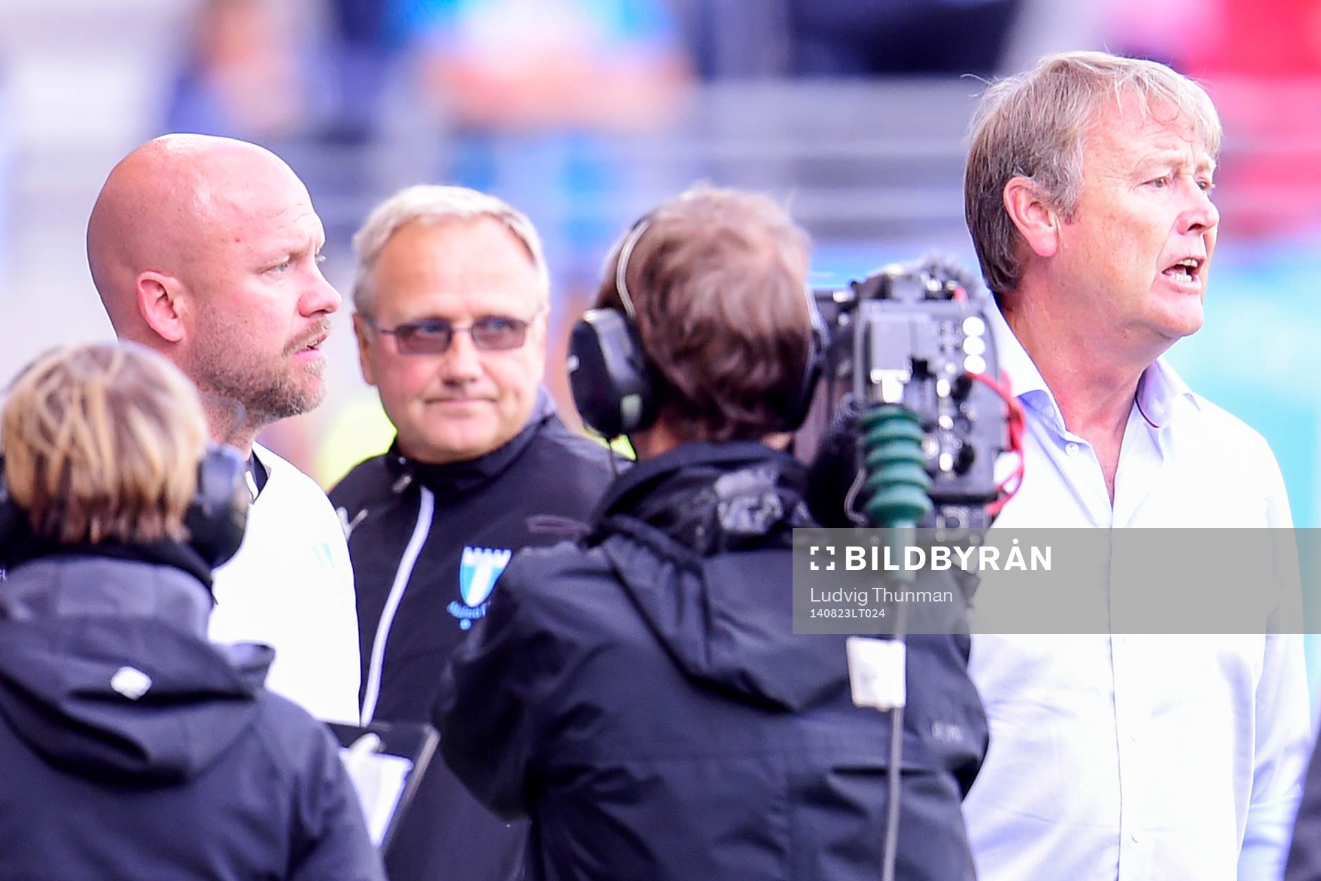 Malmö FFs assisterande tränare Olof Persson och tränare