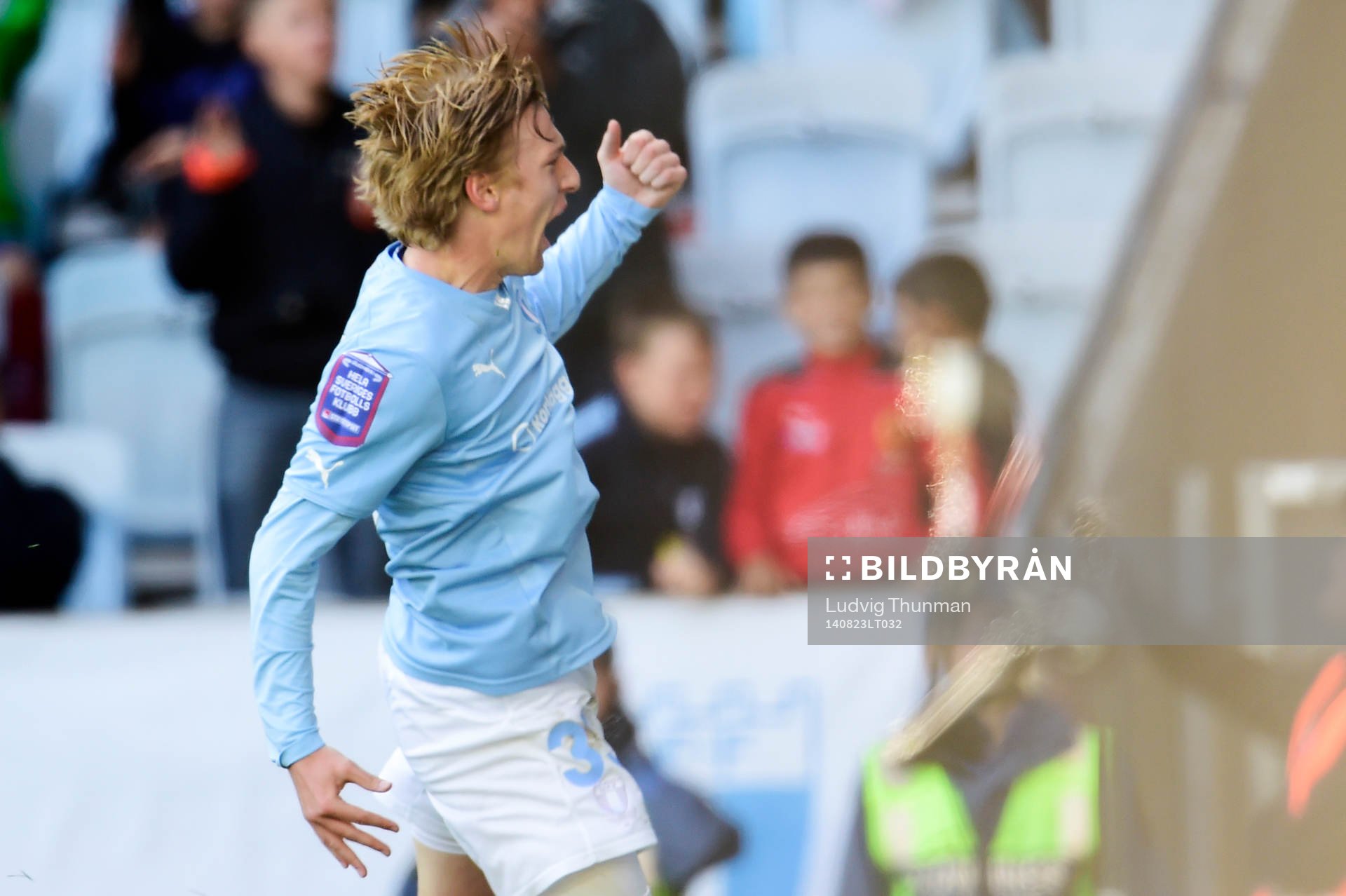 Malmö FFs Emil Forsberg jublar
