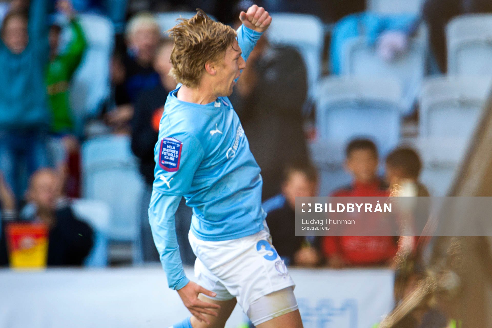 Malmö FFs Emil Forsberg jublar