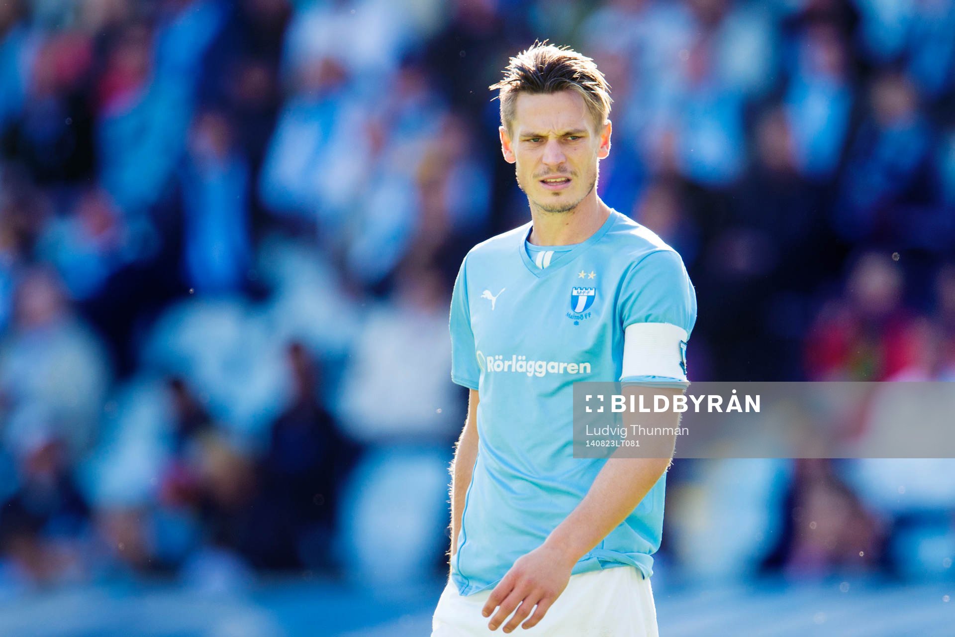 Malmö FFs Markus Rosenberg deppar