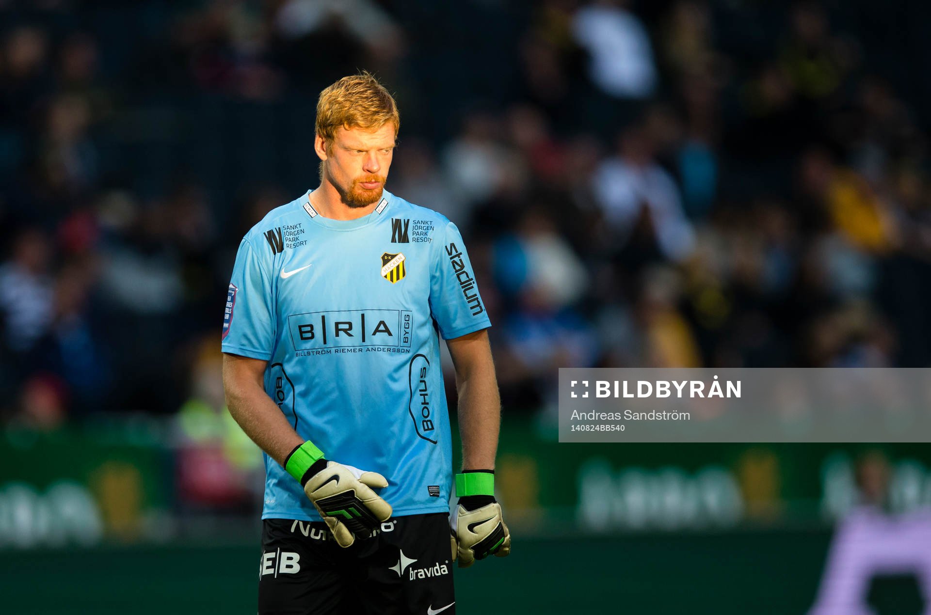 Häckens målvakt Christoffer Källqvist