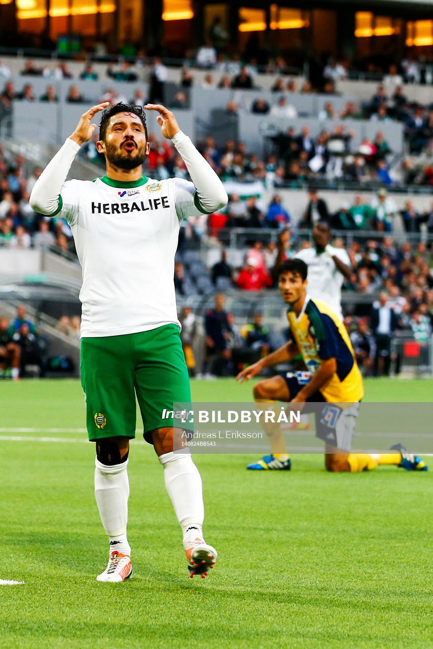 Hammarbys Pablo Pinones-Arce deppar