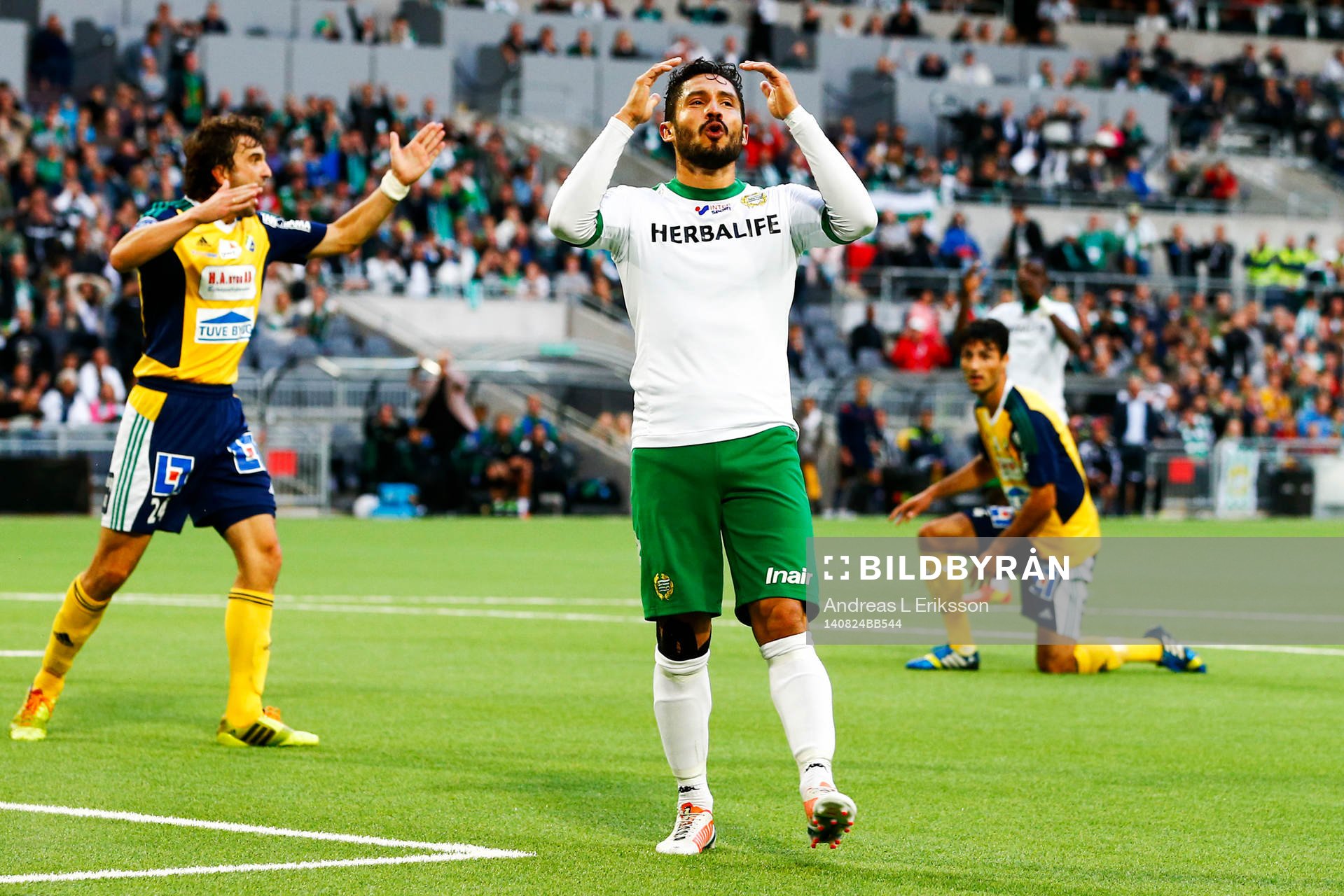 Hammarbys Pablo Pinones-Arce deppar