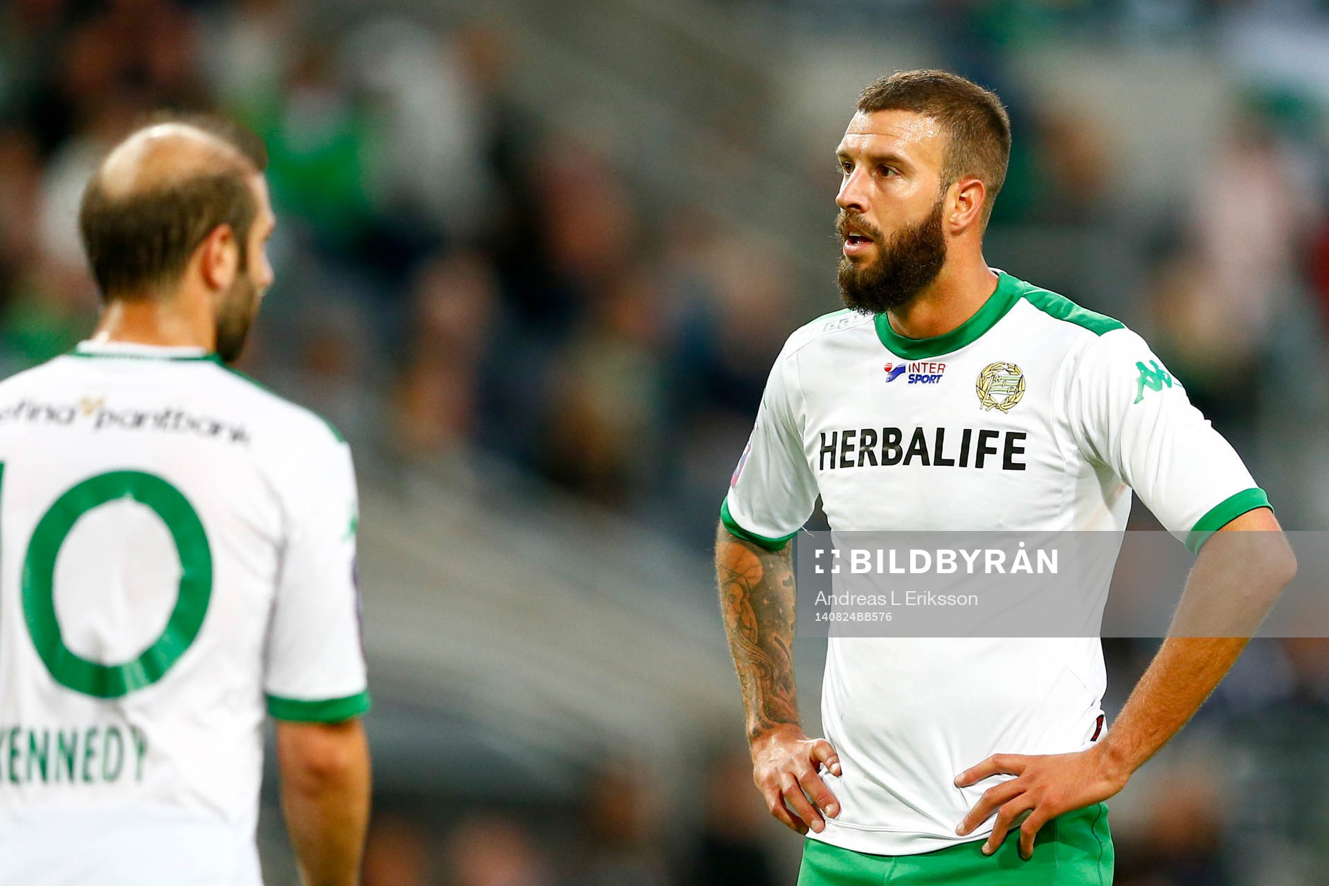 Hammarbys Andreas Haddad deppar