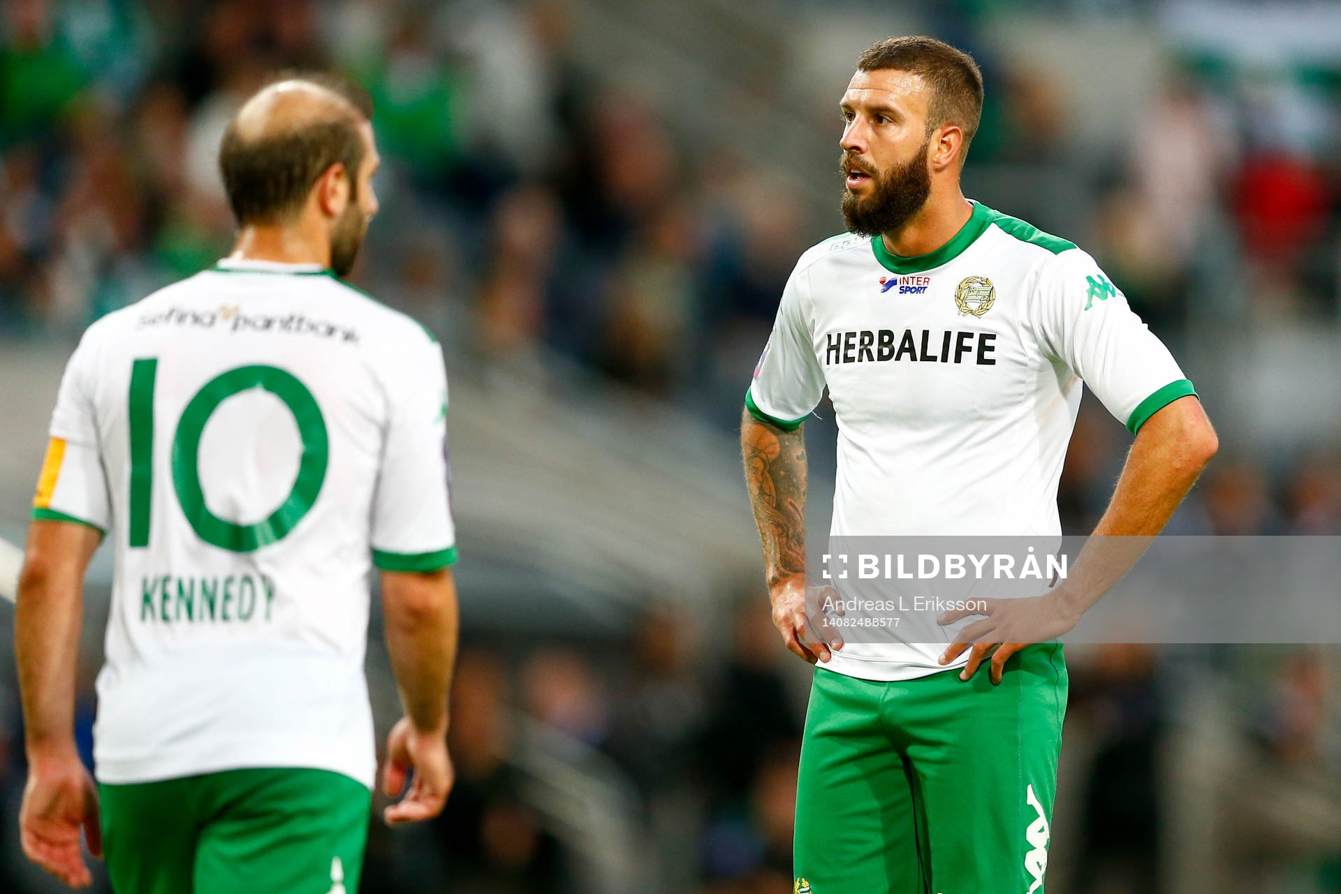 Hammarbys Andreas Haddad deppar