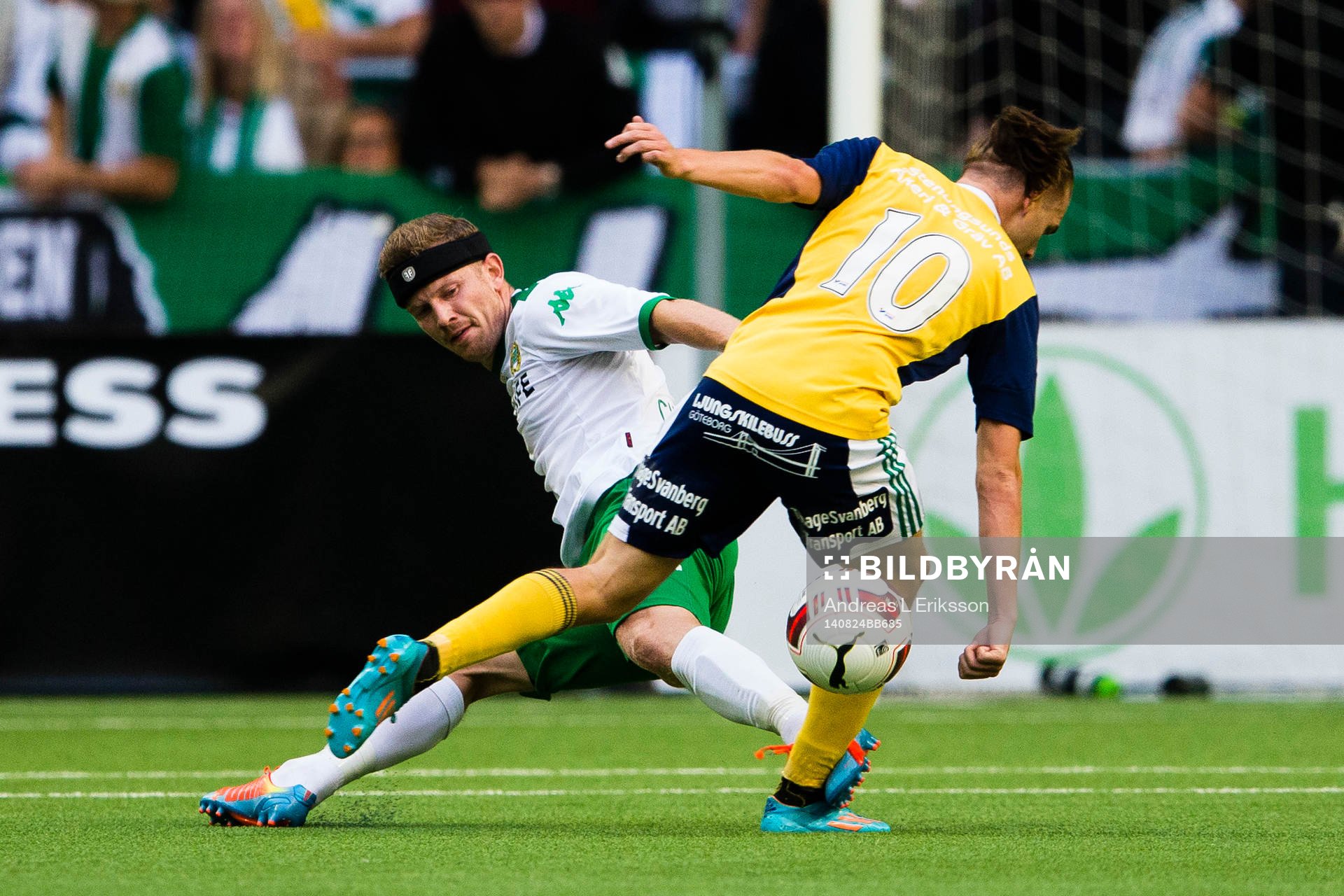 Hammarbys Thomas Guldborg Christensen stoppar Ljungskiles