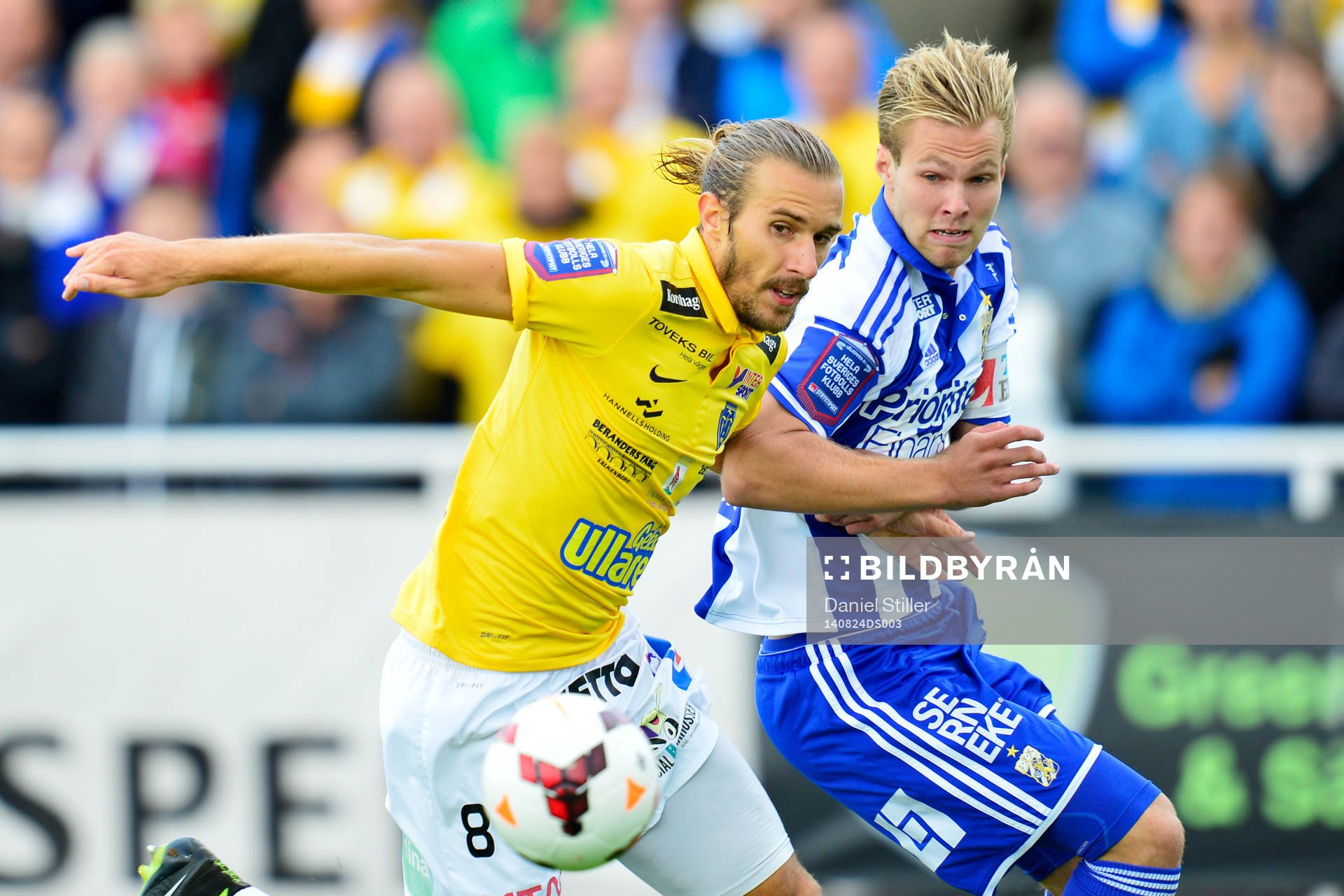 Falkenbergs Tobias Carlsson och IFK Göteborgs Gustav