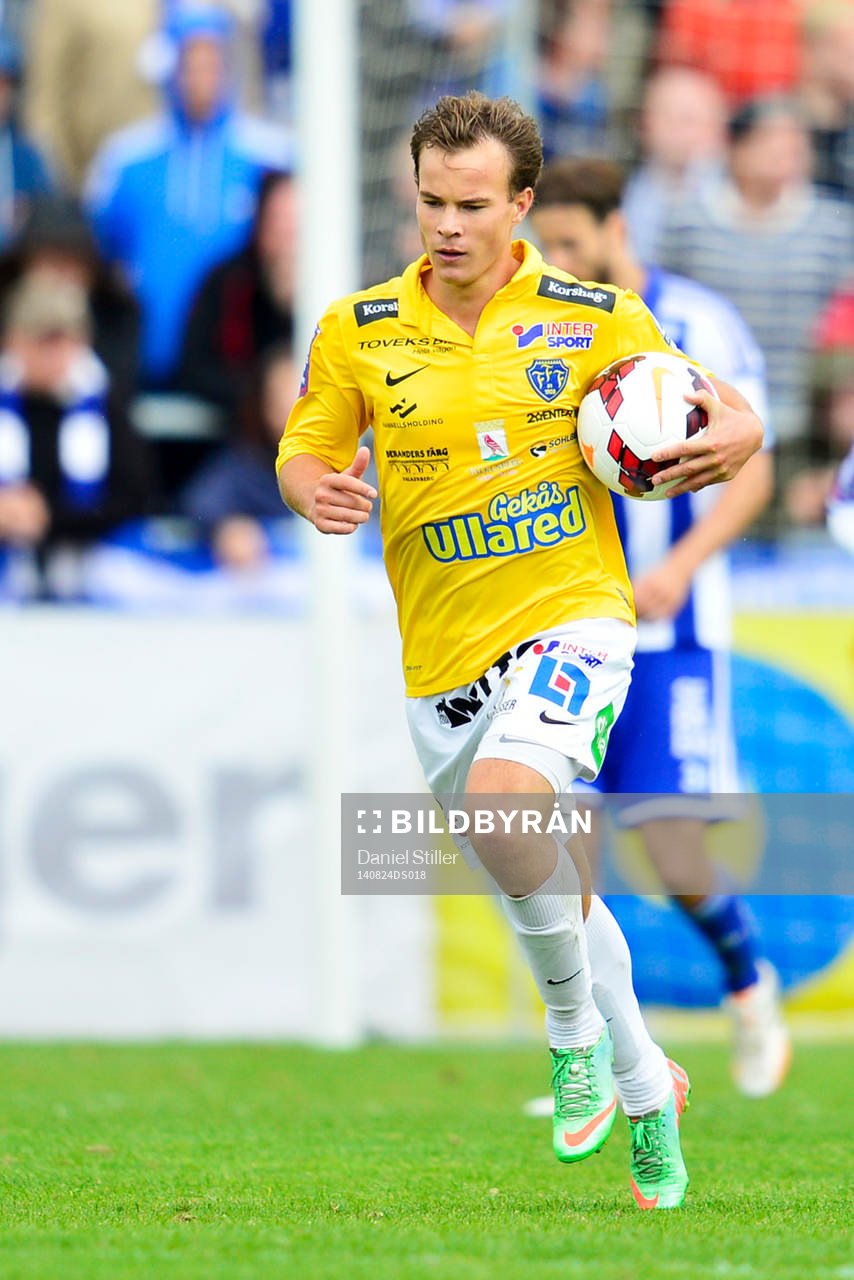 Falkenbergs Anton Wede jublar