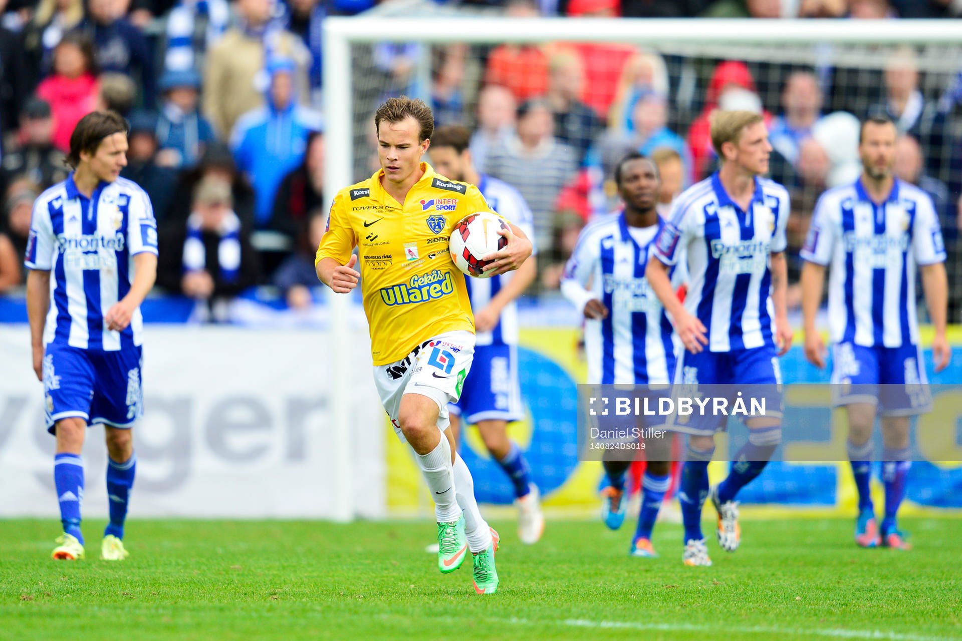 Falkenbergs Anton Wede jublar