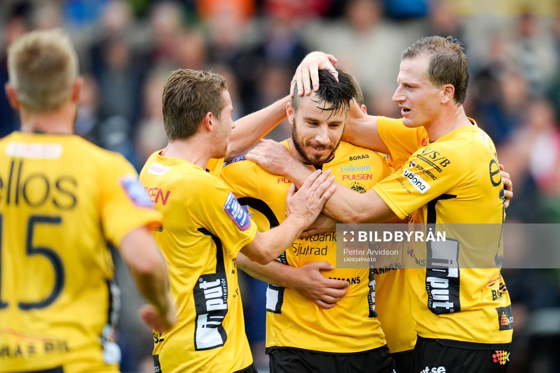 Elfsborgs Mikkel Beckmann jublar