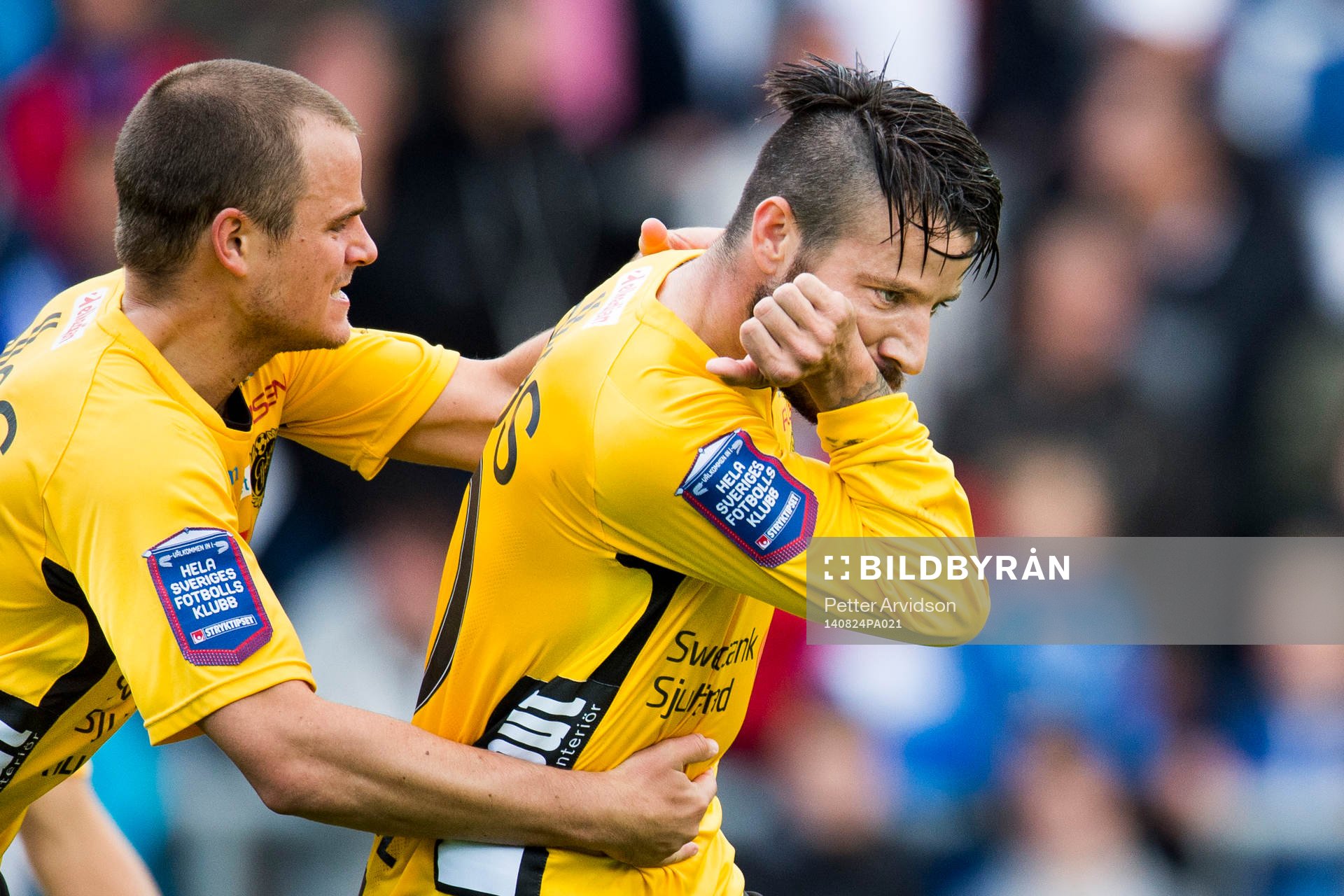 Elfsborgs Mikkel Beckmann jublar