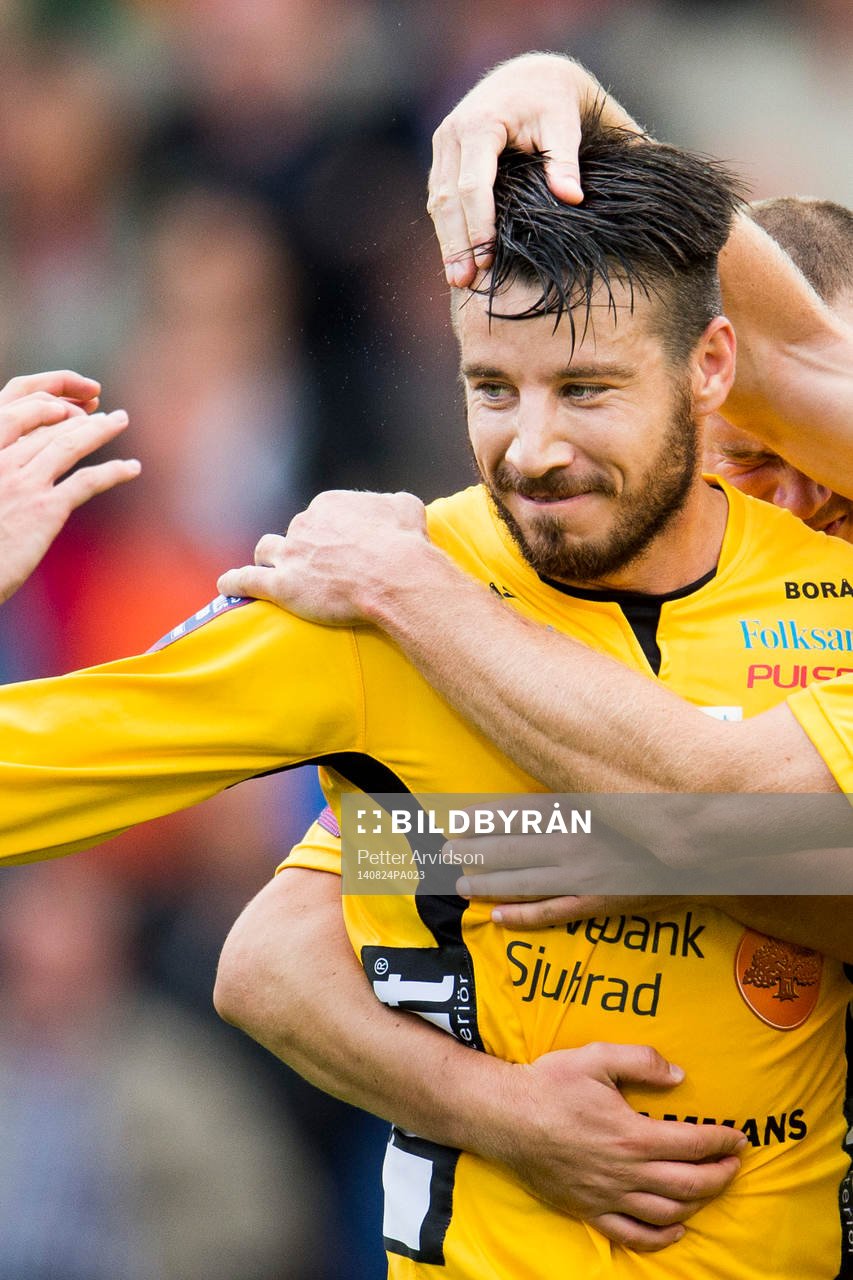 Elfsborgs Mikkel Beckmann kramas om