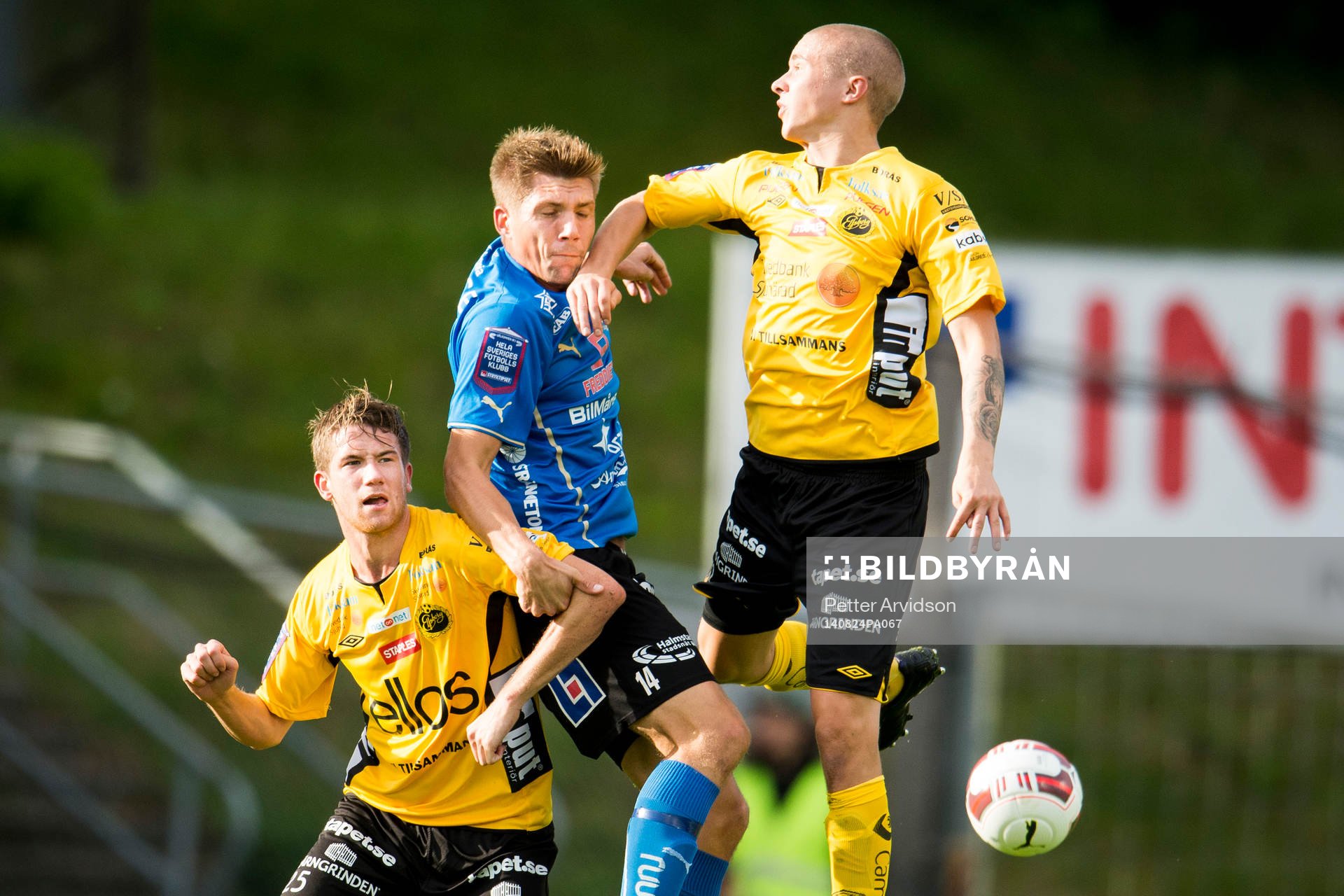 Elfsborgs Marcus Rohdén (tv) och Sebastian Holmén (th) i