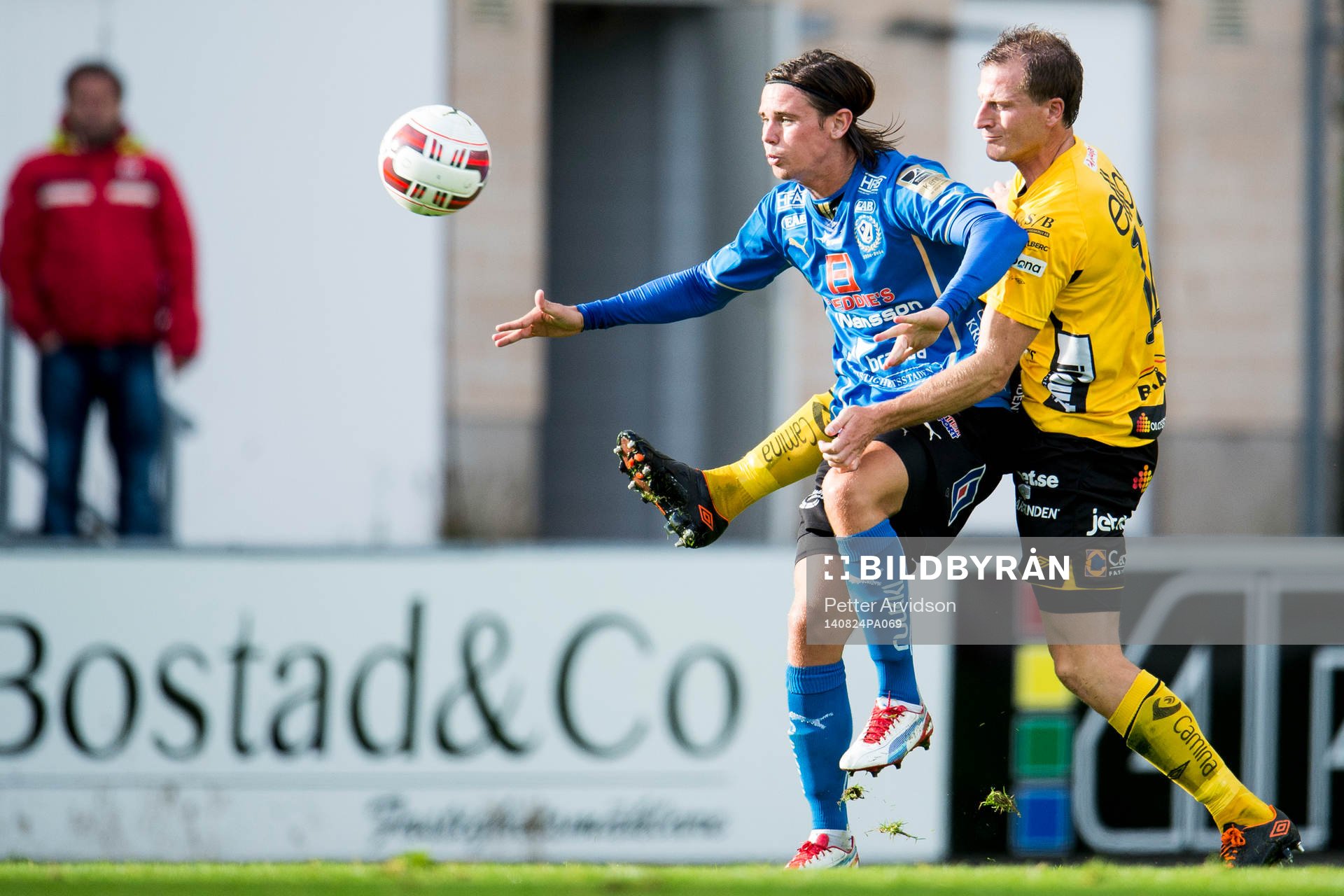Halmstads Marcus Antonsson och Elfsborgs Daniel Mobaeck
