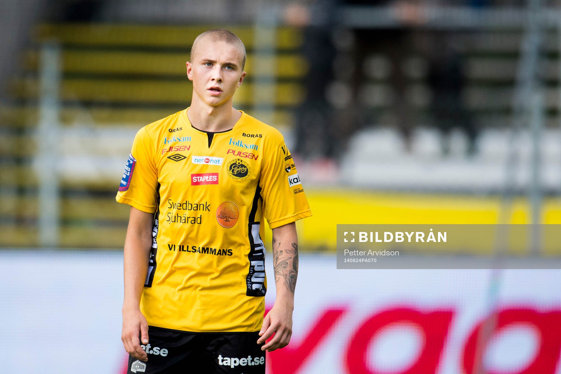 Elfsborgs Sebastian Holmén deppar