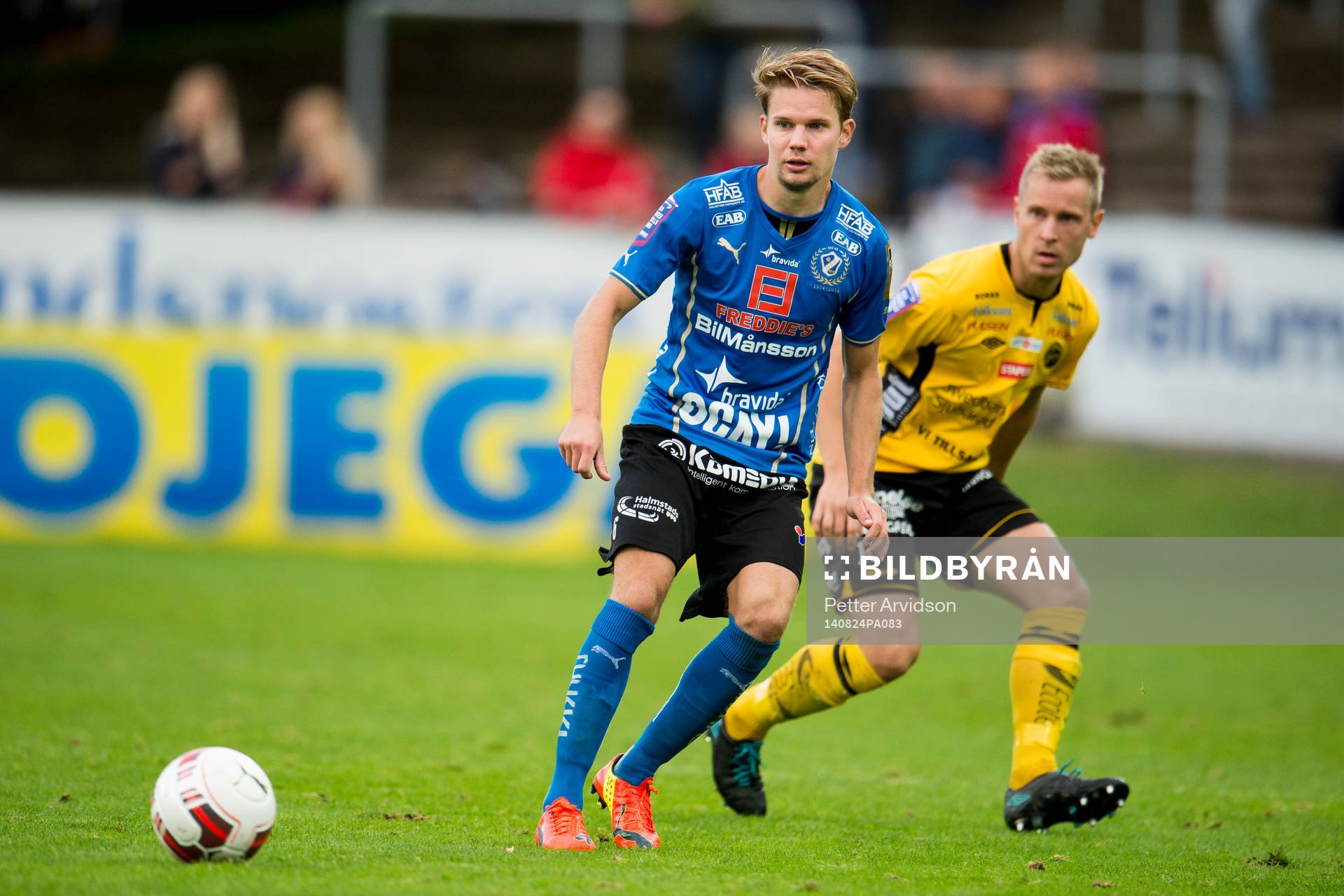 Halmstads Johan Blomberg och Elfsborgs Andreas Klarström