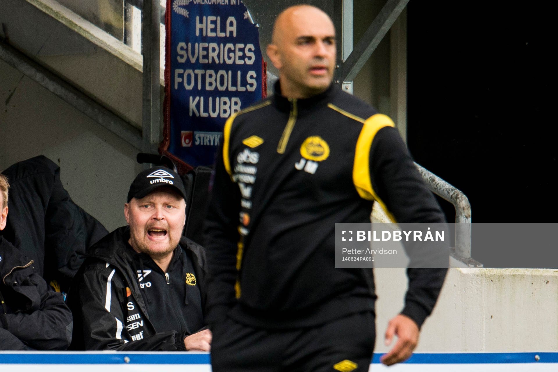 Elfsborgs manager Klas Ingesson och tränare Jan Mian