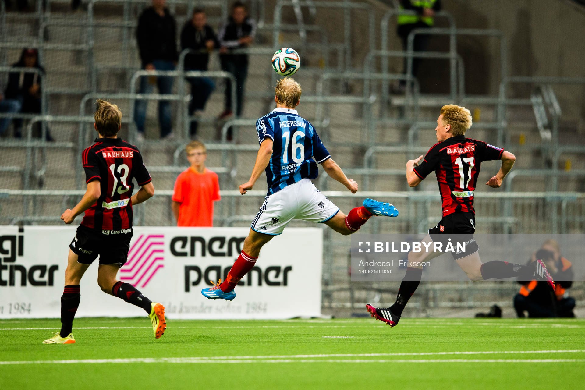 Djurgårdens Sebastian Andersson gör 1-0 för Djurgården