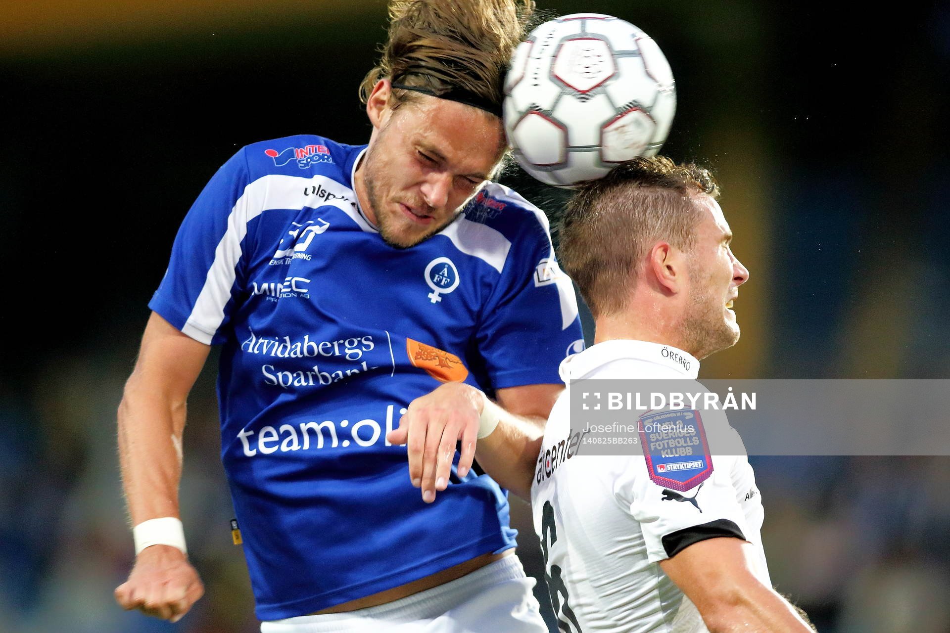 Åtvidabergs Tom Pettersson och Robert Åhman Persson