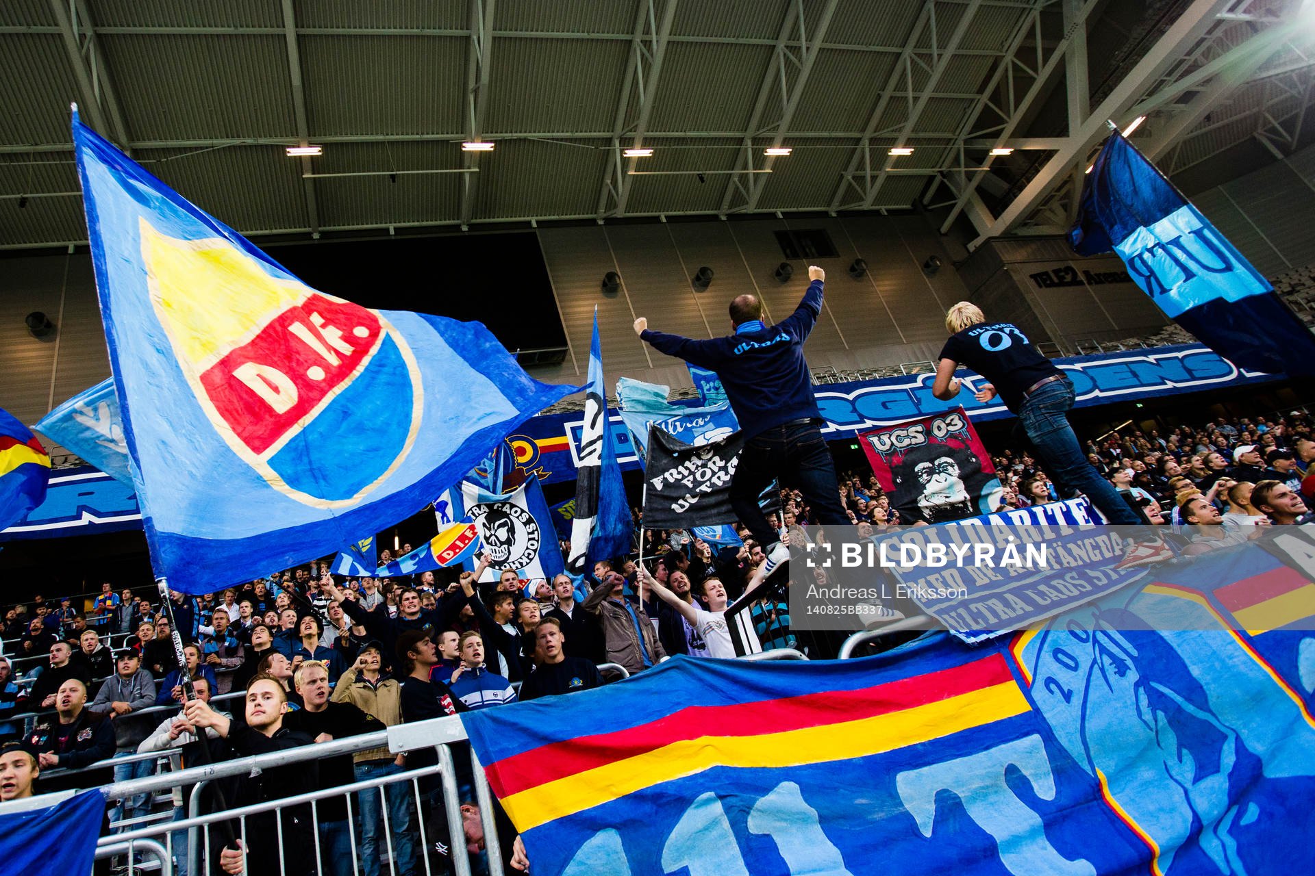 Djurgårdens supportrar