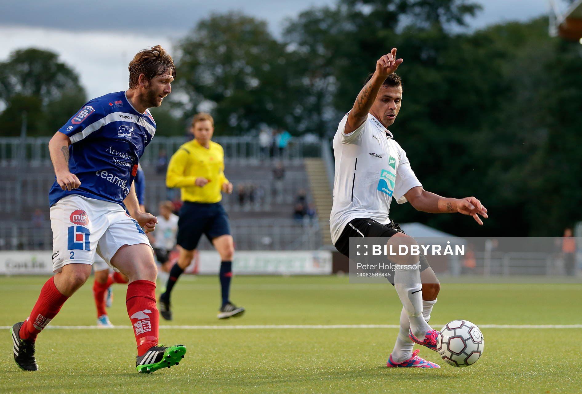 Åtvidabergs Allan Arenfeldt Olesen och Daniel Sobralense