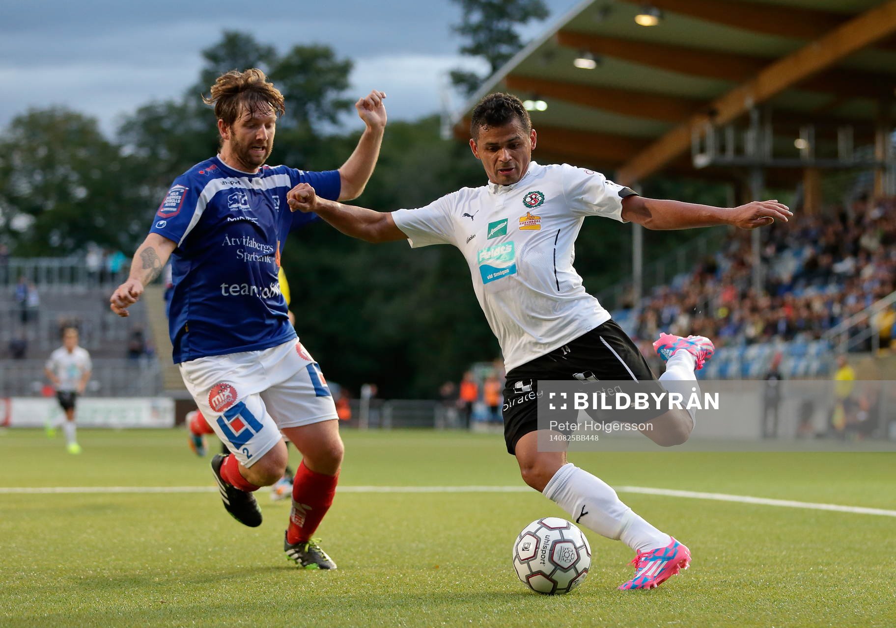 Åtvidabergs Allan Arenfeldt Olesen och Daniel Sobralense