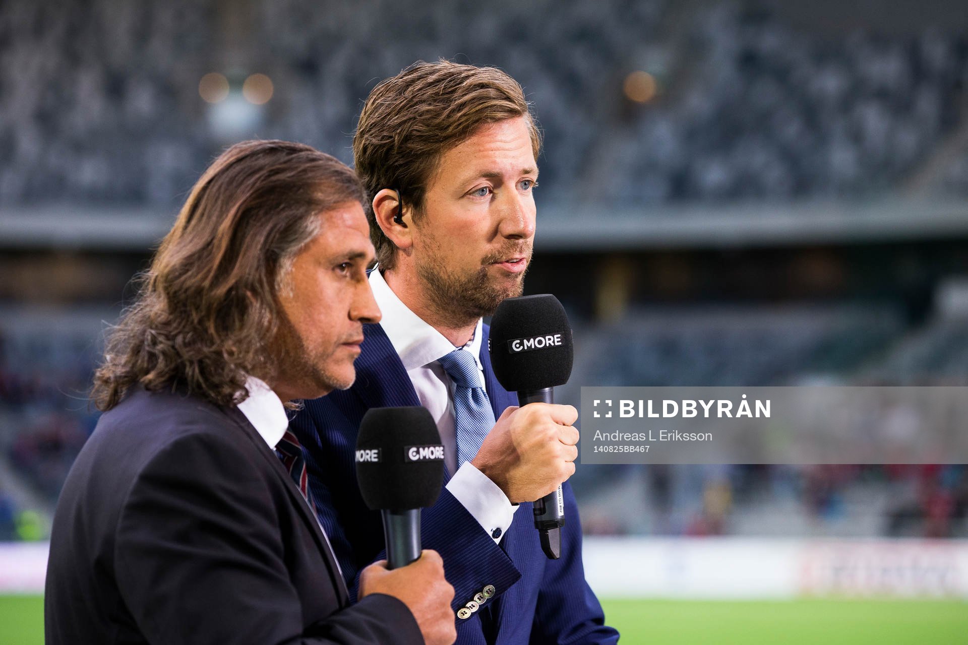 s Özcan Melkemichel och Jonas Dahlquist innan