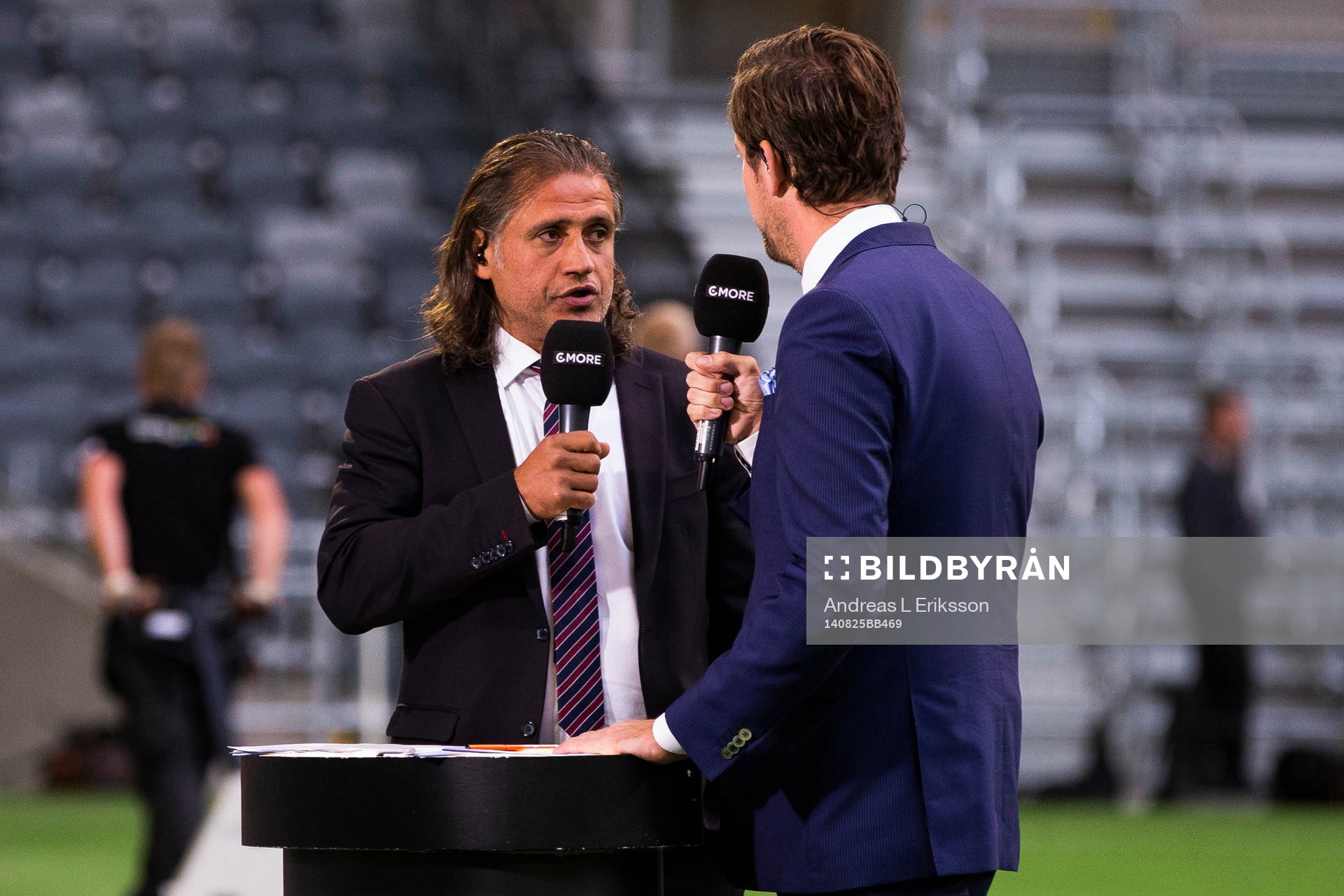 s Özcan Melkemichel och Jonas Dahlquist innan