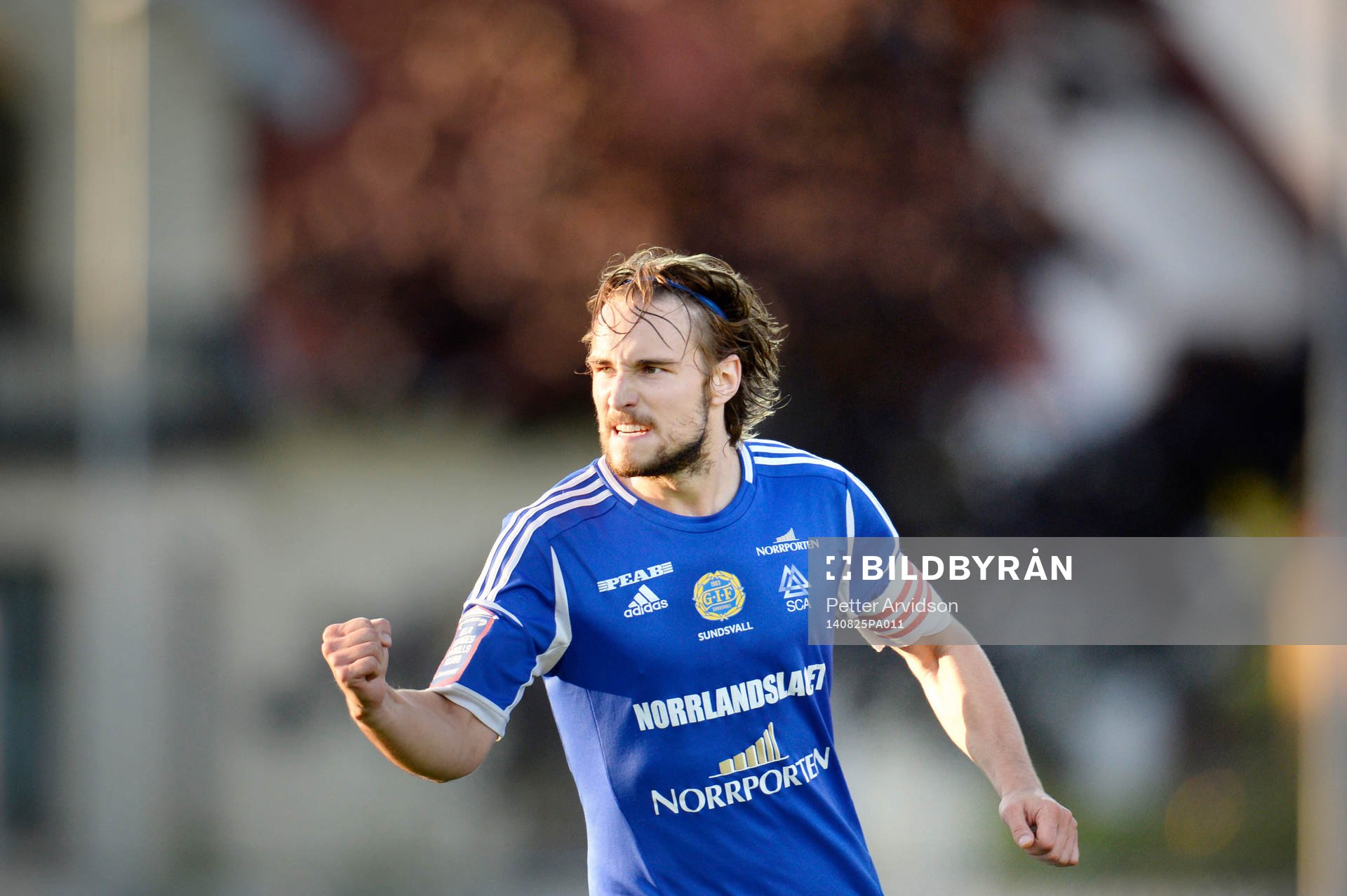 Sundsvalls Kevin Walker jublar