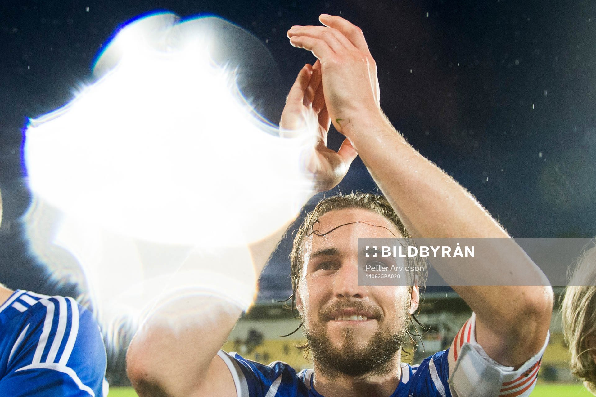Sundsvalls Kevin Walker jublar