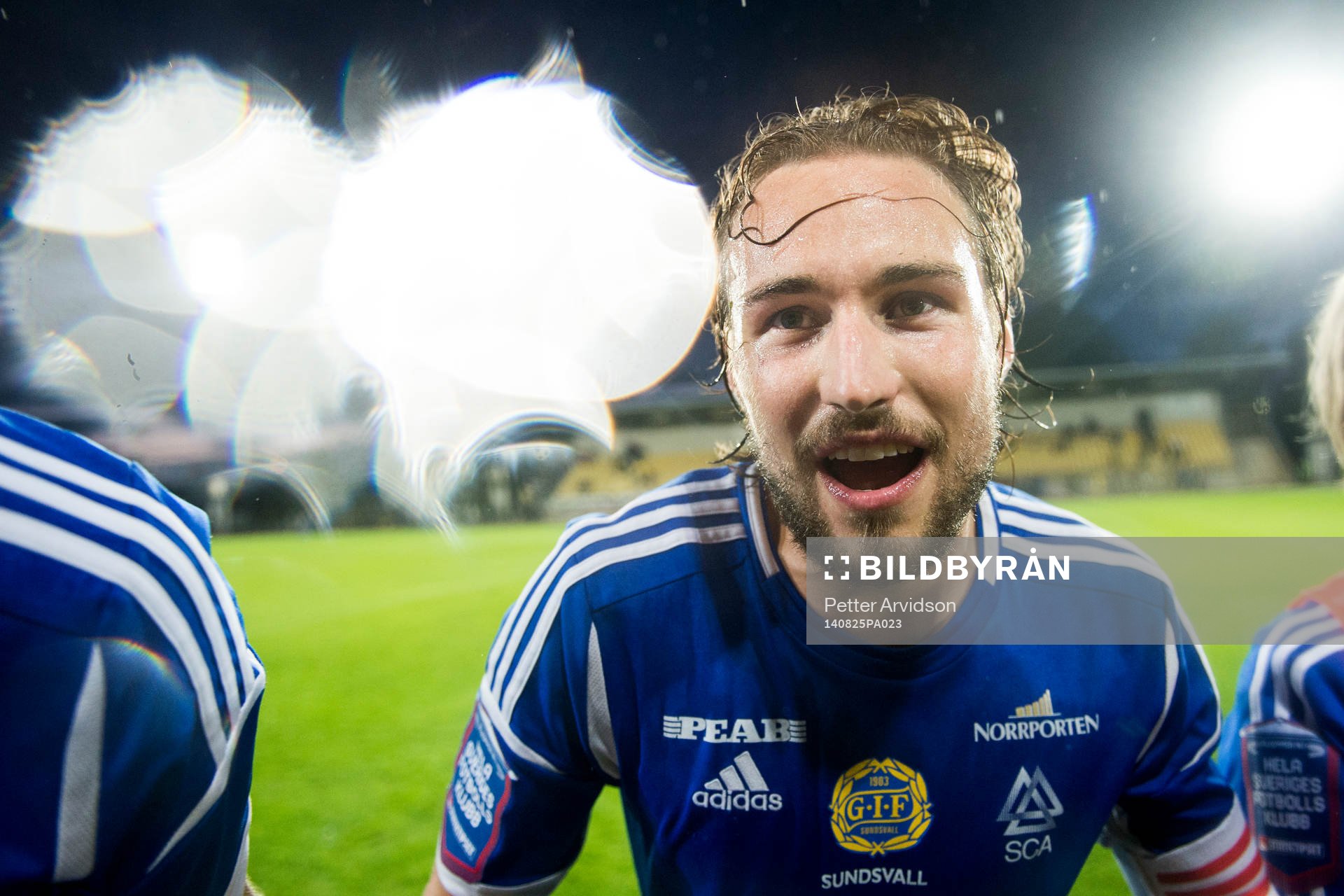 Sundsvalls Kevin Walker jublar