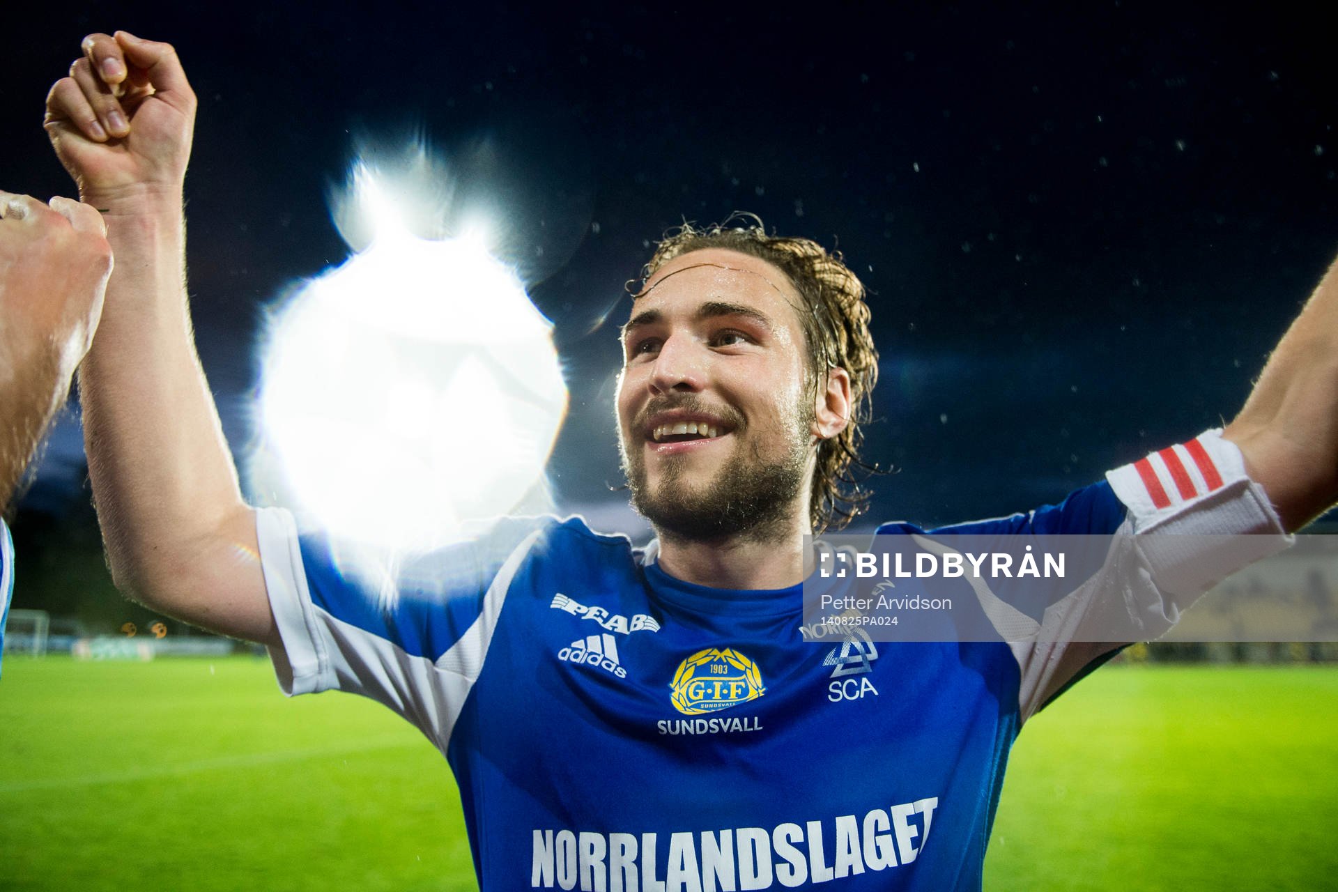 Sundsvalls Kevin Walker jublar