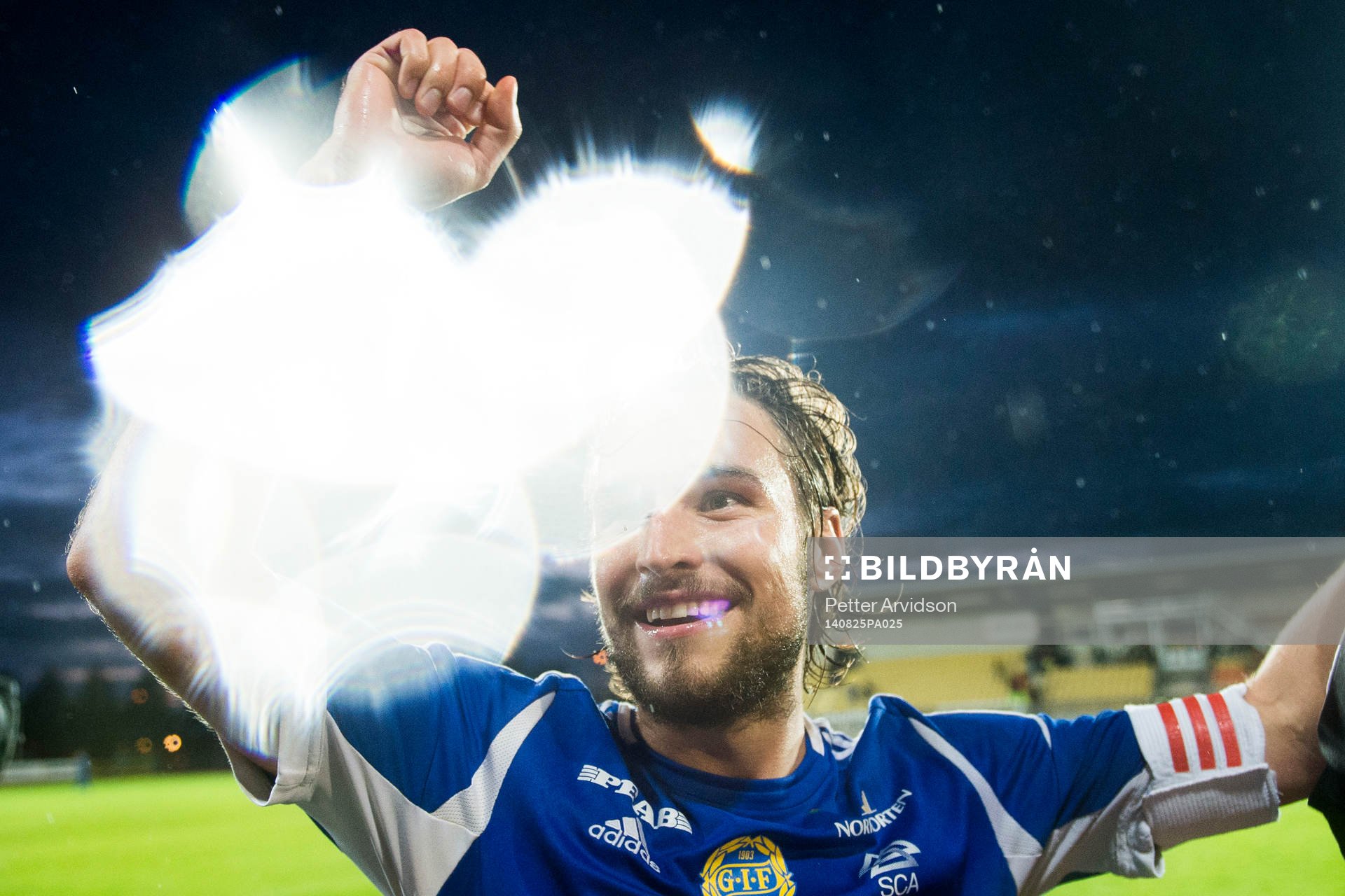Sundsvalls Kevin Walker jublar