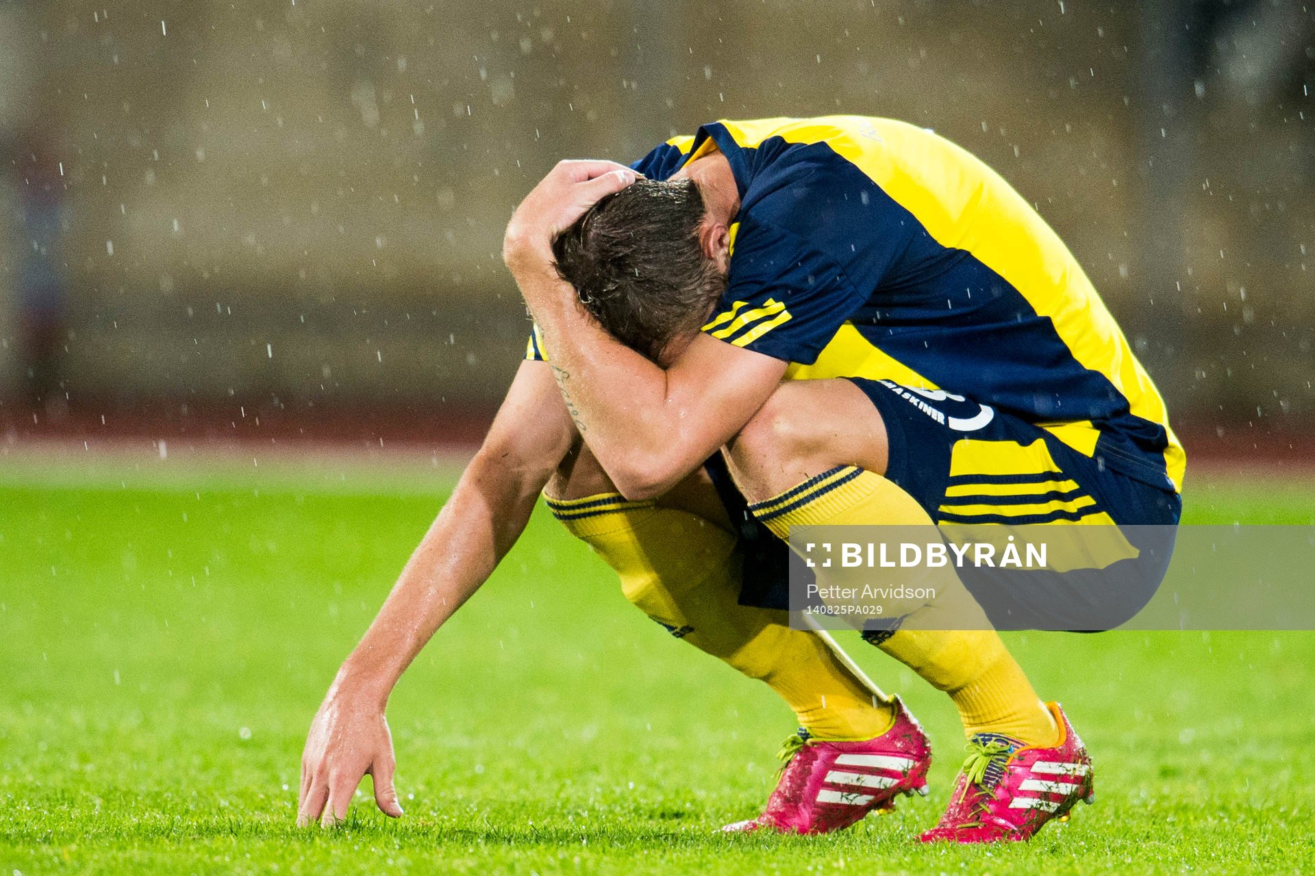 En spelare i Ängelholm deppar