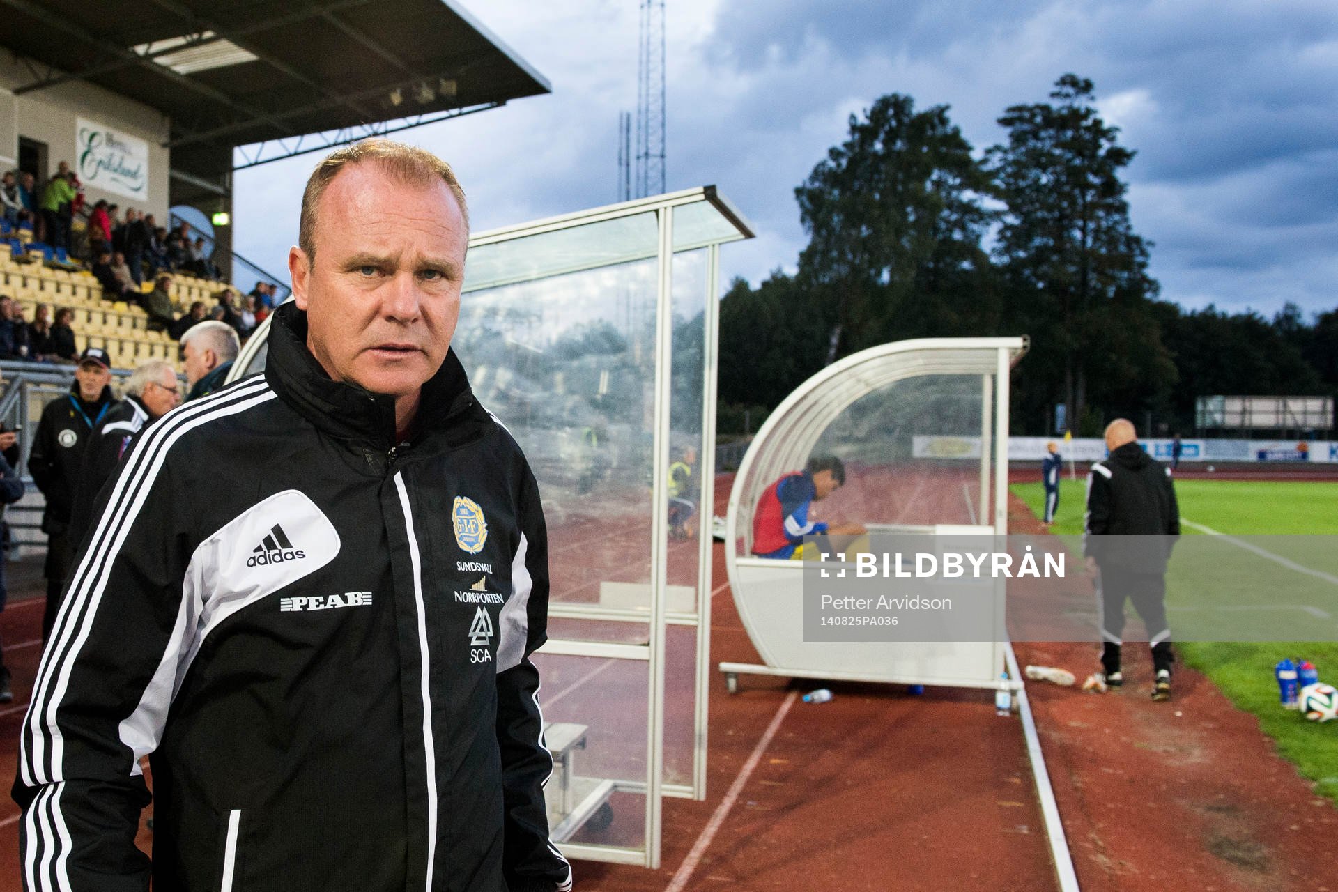 Sundsvalls tränare Roger Franzén