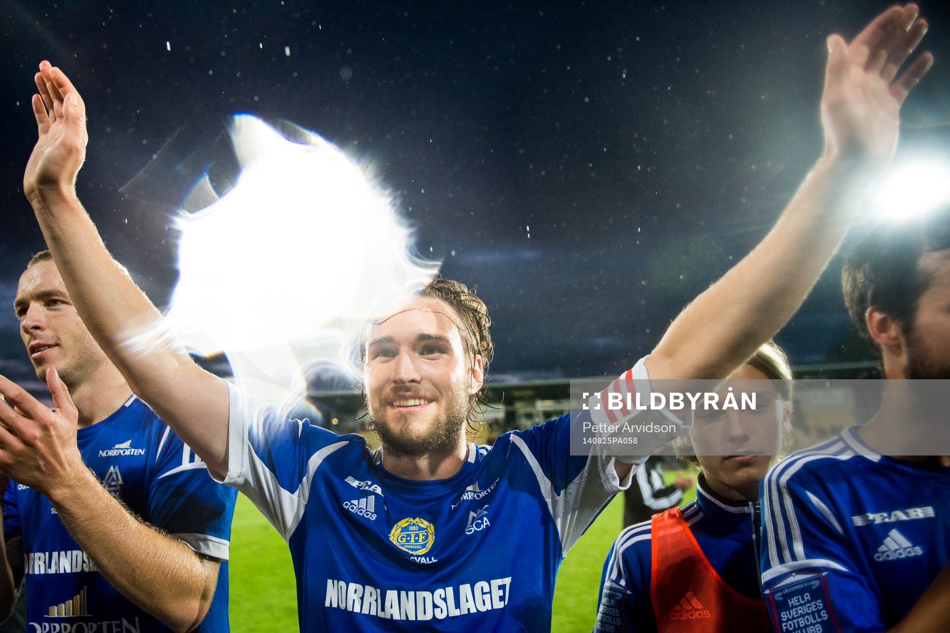 Sundsvalls Kevin Walker jublar