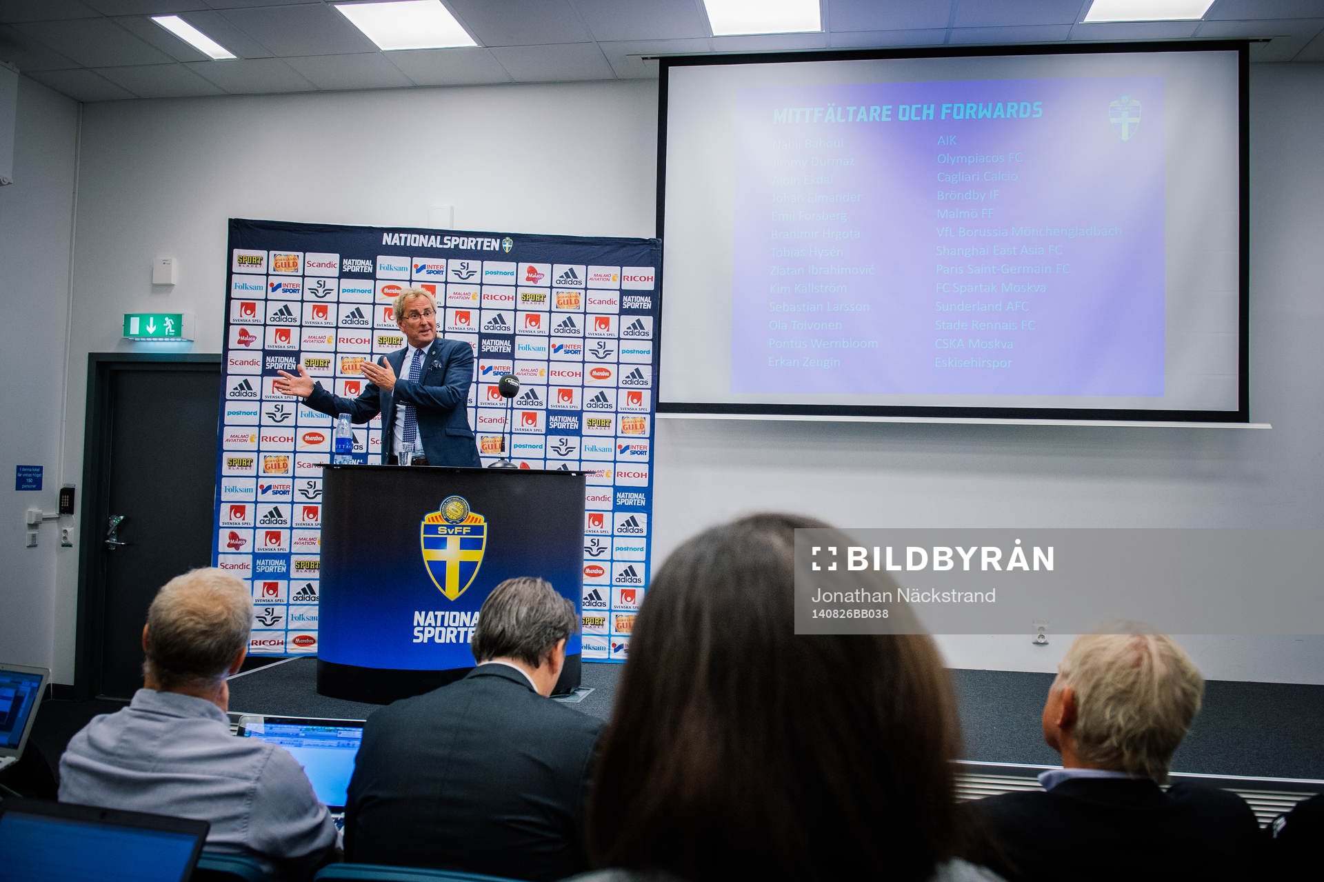 Sveriges förbundskapten för fotbollslandslaget, Erik