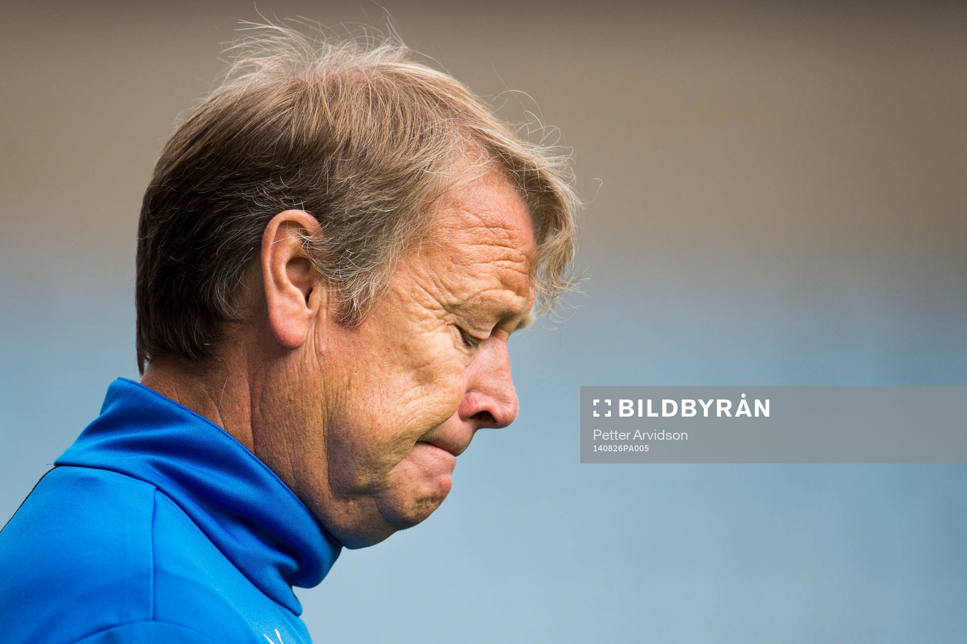 Malmö FFs tränare Åge Hareide deppar