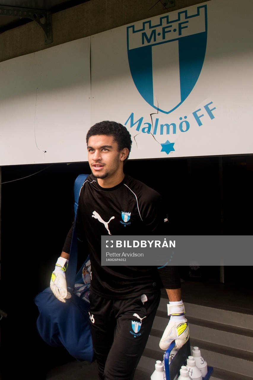 Malmö FFs målvakt Sixten Mohlin