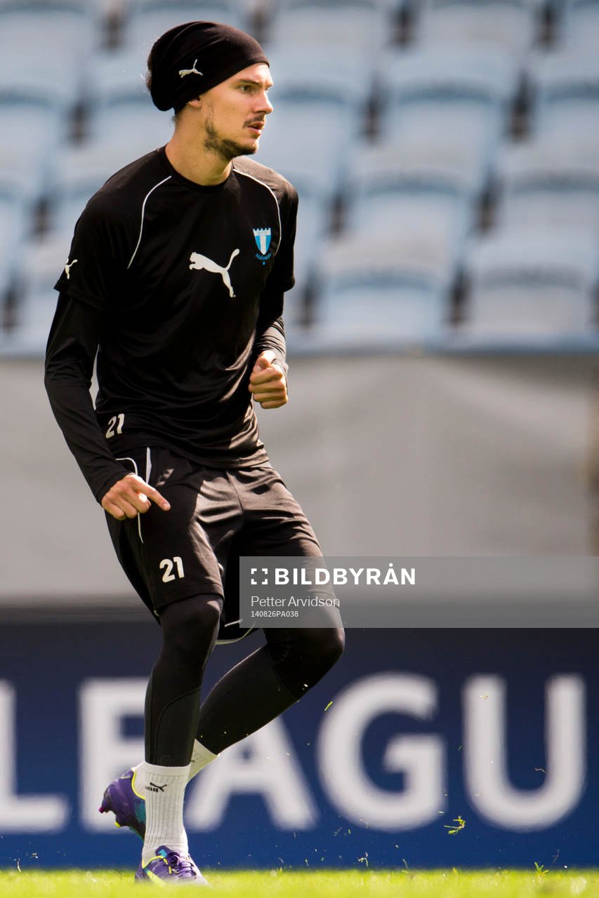 Malmö FFs Erik Johansson
