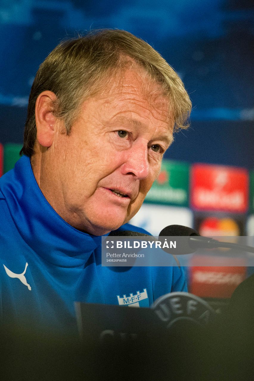Malmö FFs tränare Åge Hareide
