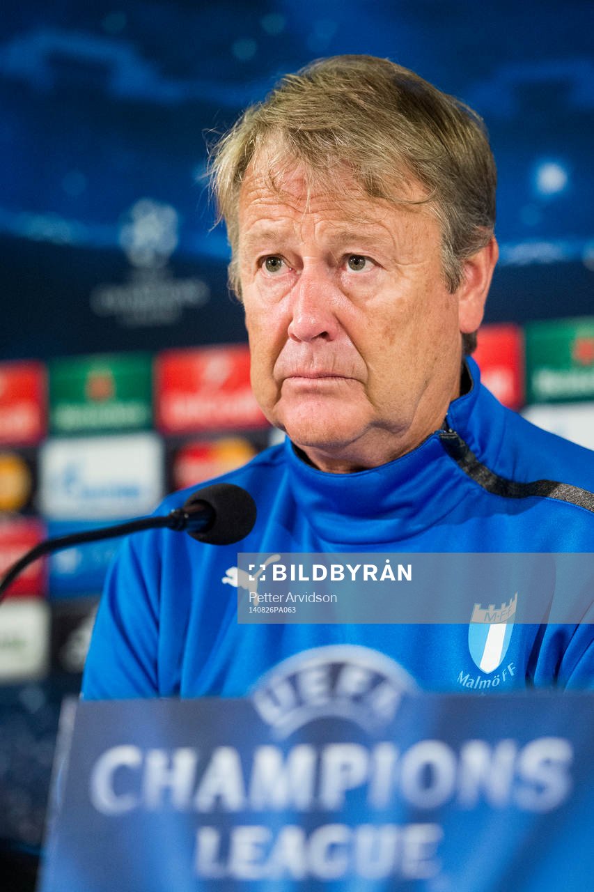Malmö FFs tränare Åge Hareide