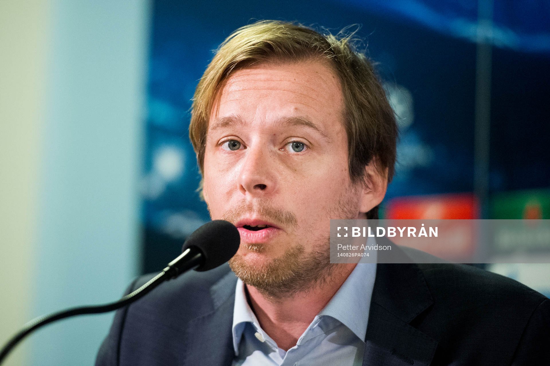 Malmö FFs kommunikationschef Peter Åhlander