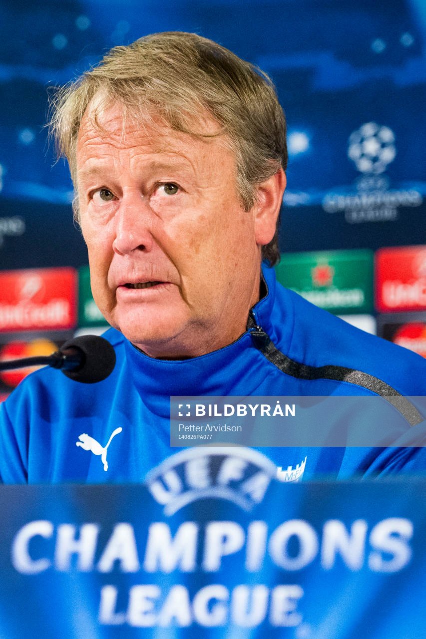 Malmö FFs tränare Åge Hareide